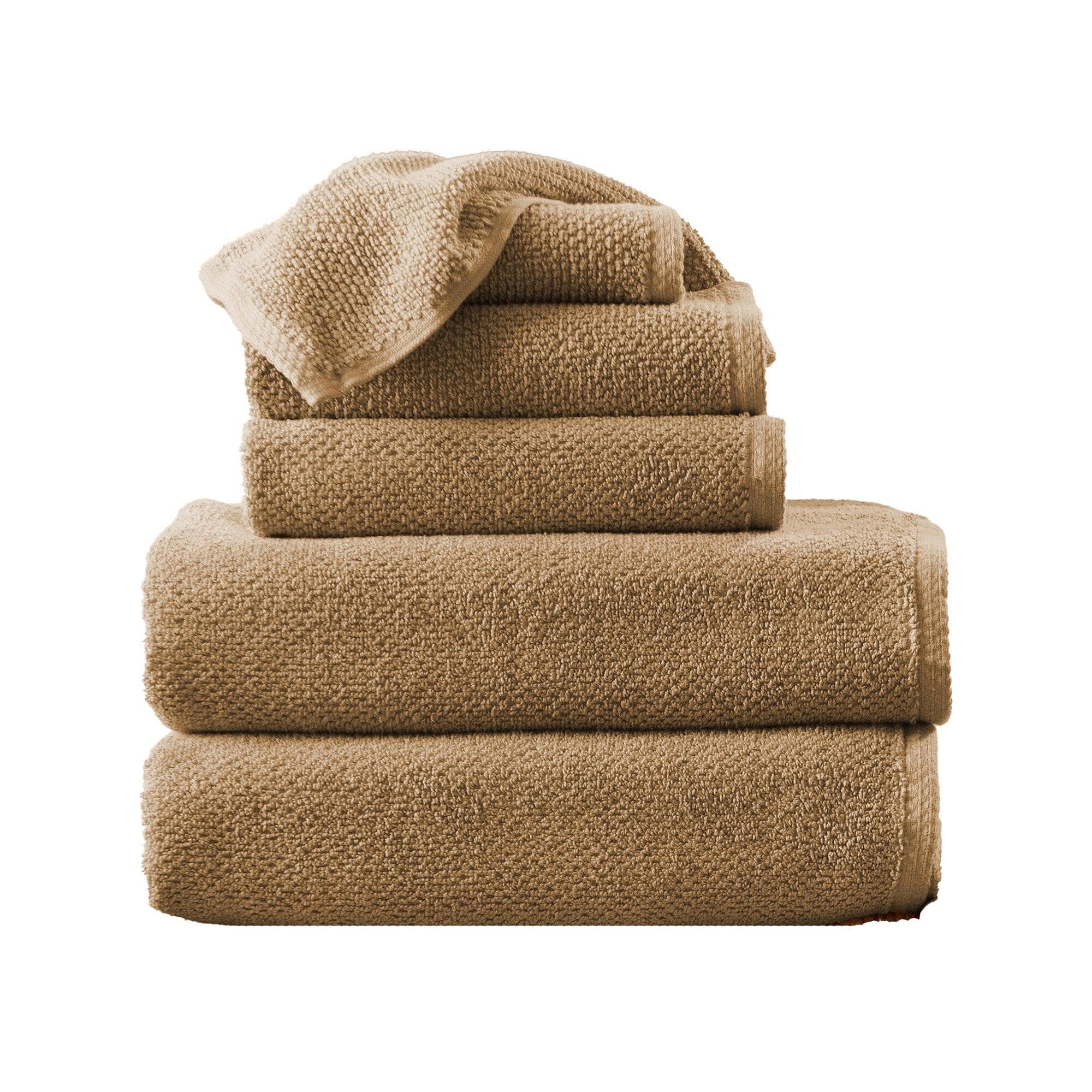 Cotton Textured Bath Towel Set - Acacia Collection - Best Buy Furniture