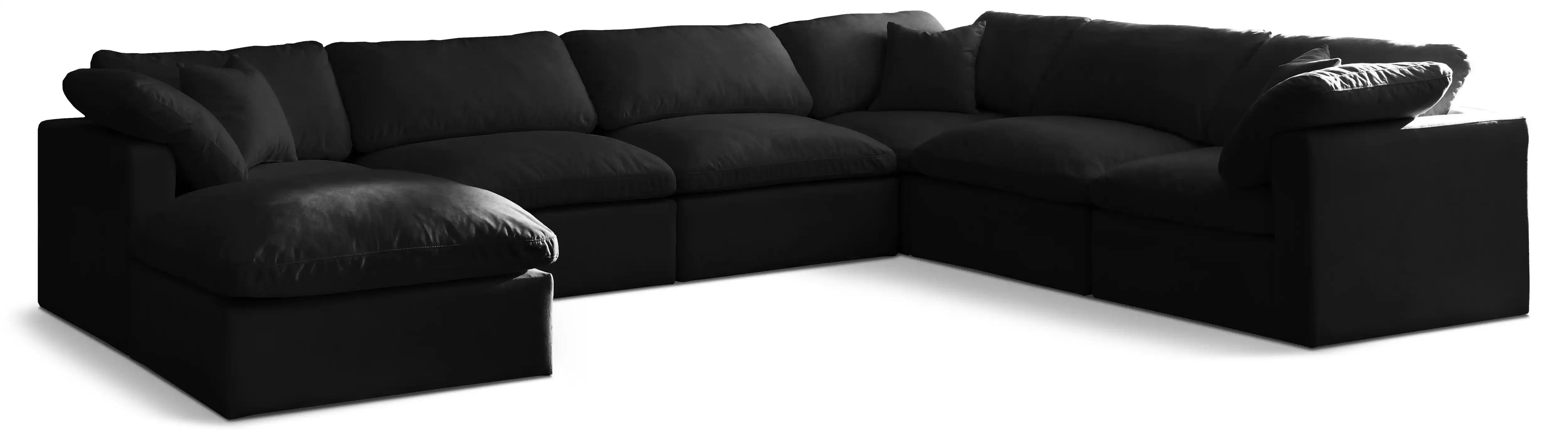 Plush - 7 Piece Modular Sectional - Best Buy Furniture