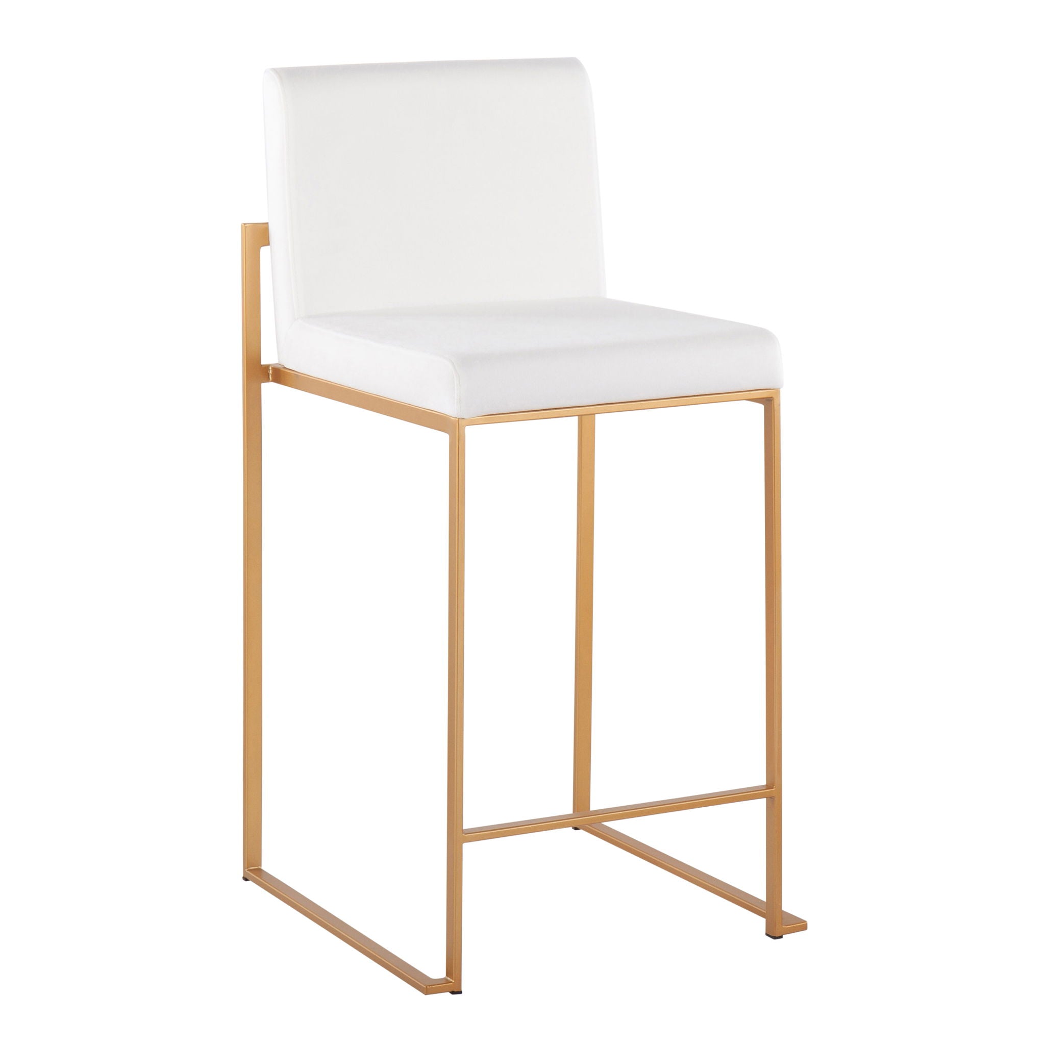 Fuji - Contemporary High Back Stylish Counter Stool - Best Buy Furniture