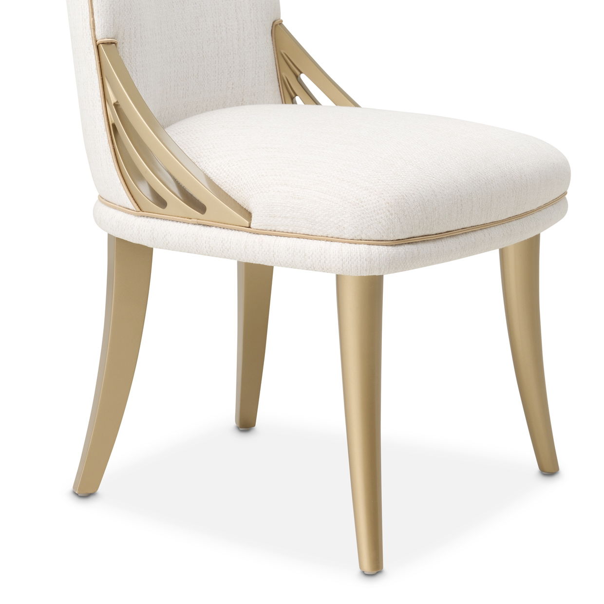 La Terrazza - Dining Side Chair (Set of 2) - Creamy Pearl - Best Buy Furniture