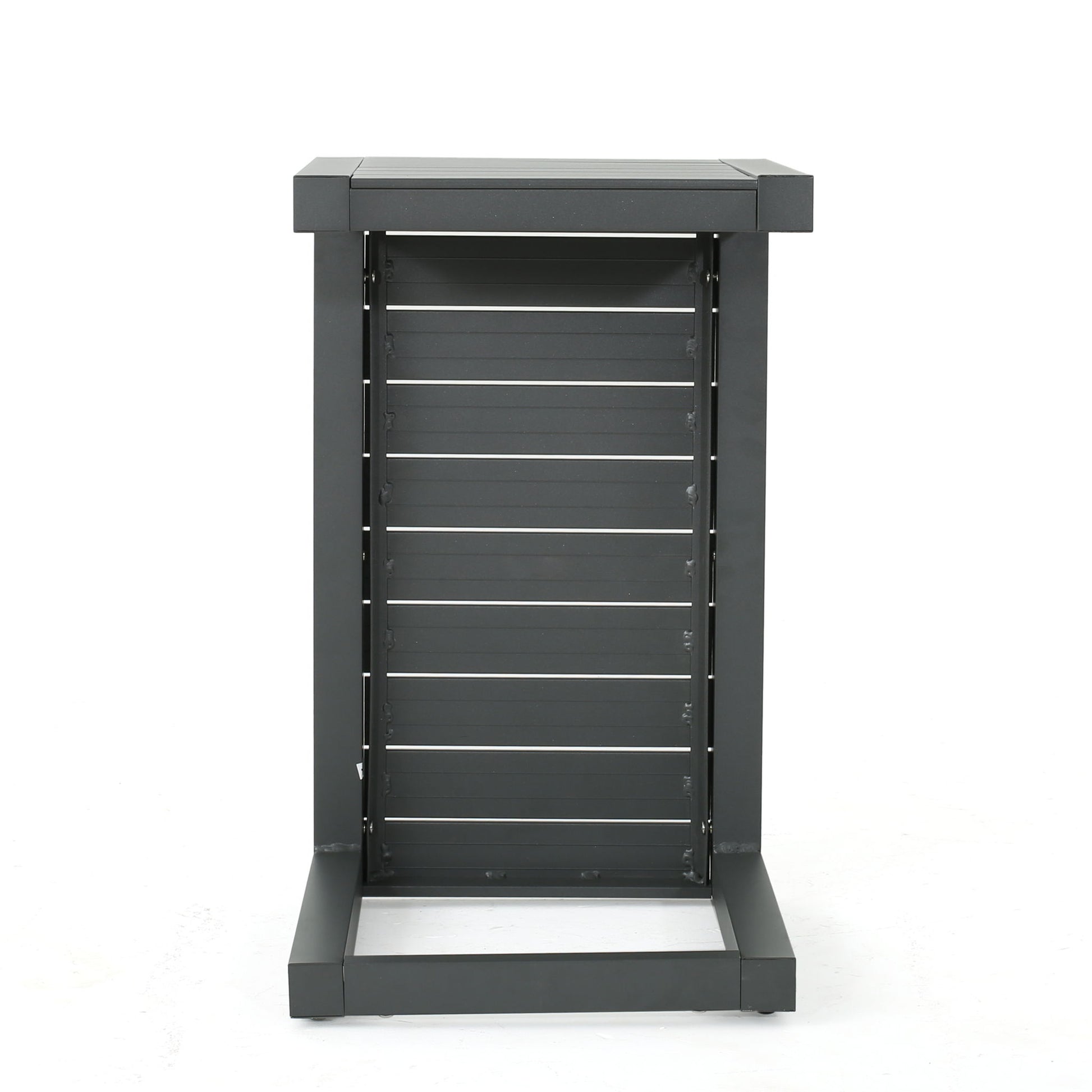 Aluminum Outdoor C - Shaped Side Table For Patio - Best Buy Furniture