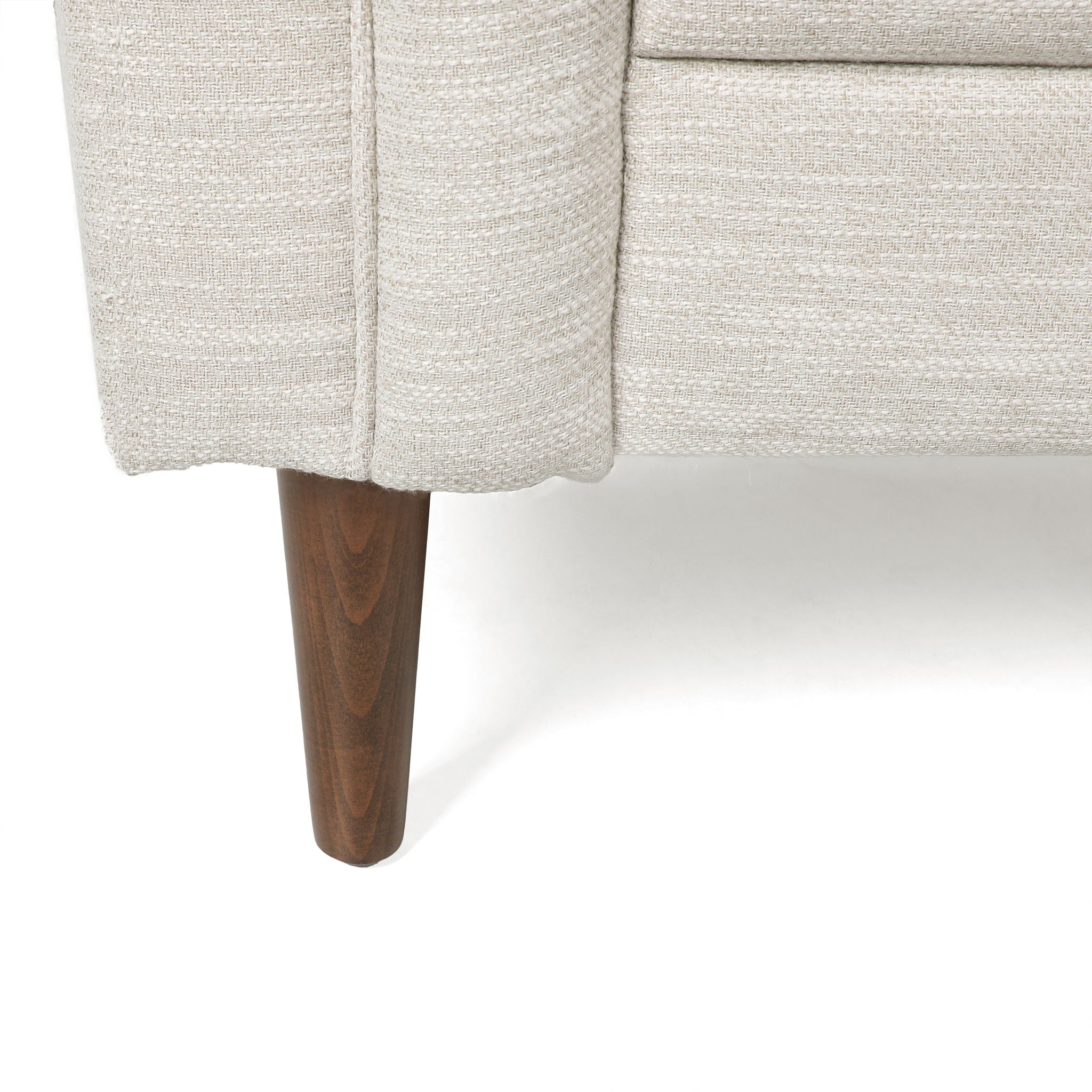 Sophisticated Loveseat With Diamond Stitched Detailing