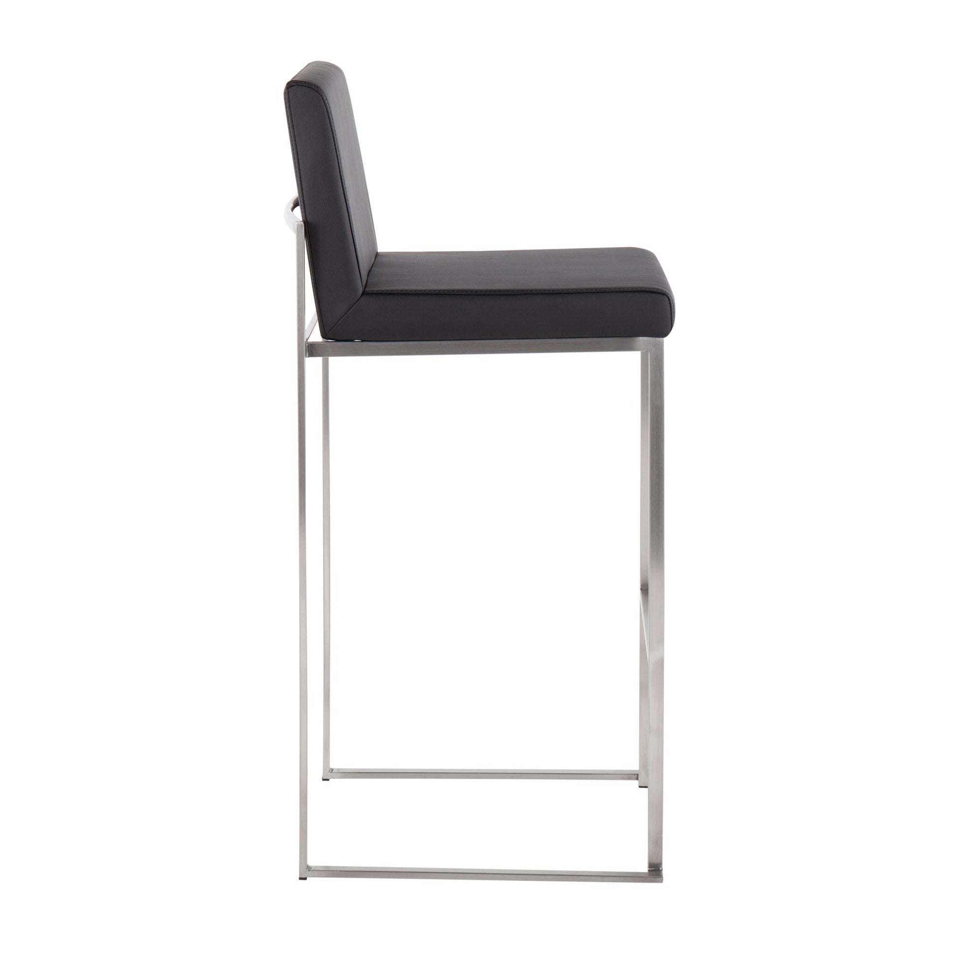 Fuji - Contemporary And Modern Elegance High Back Barstool - Best Buy Furniture