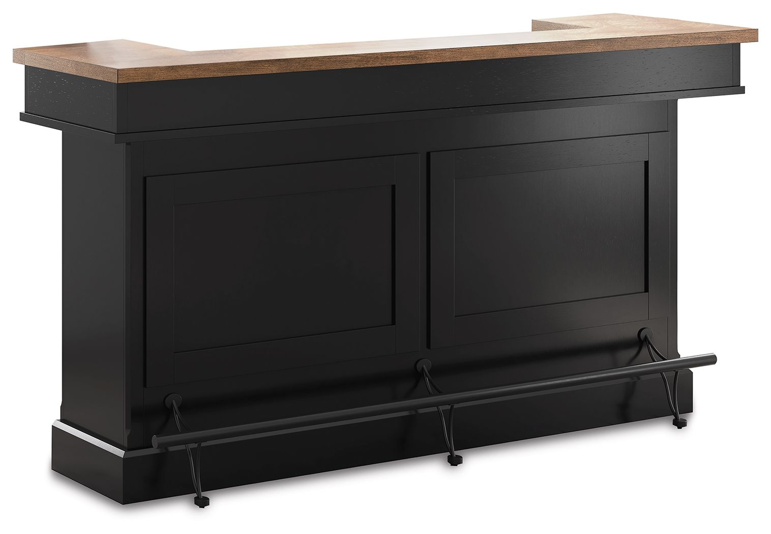 Wildenauer - Bar - Brown / Black - Best Buy Furniture