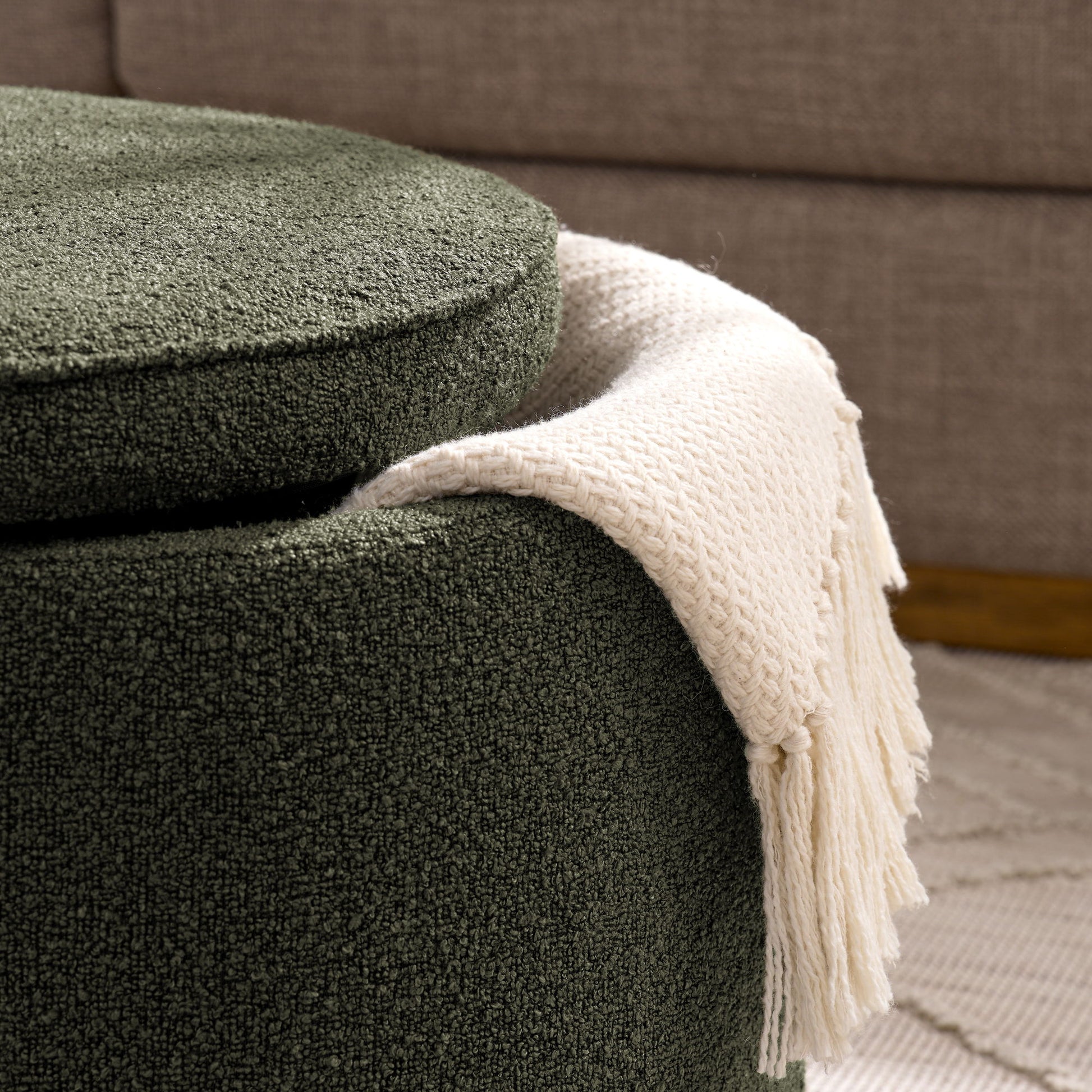 Multi Functional Ottoman And Table Set With Drum Stool - Best Buy Furniture