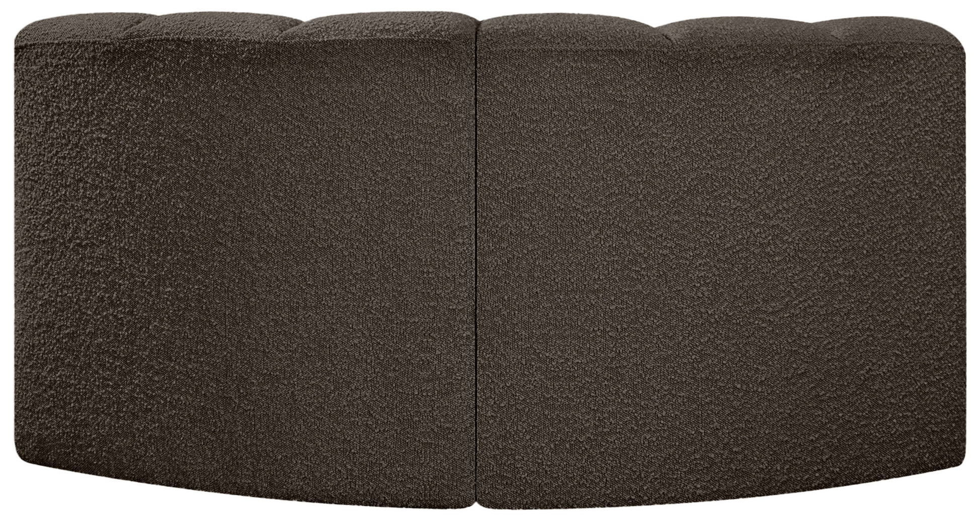 Arc - Boucle Fabric 2 Piece Modular Sofa - Best Buy Furniture