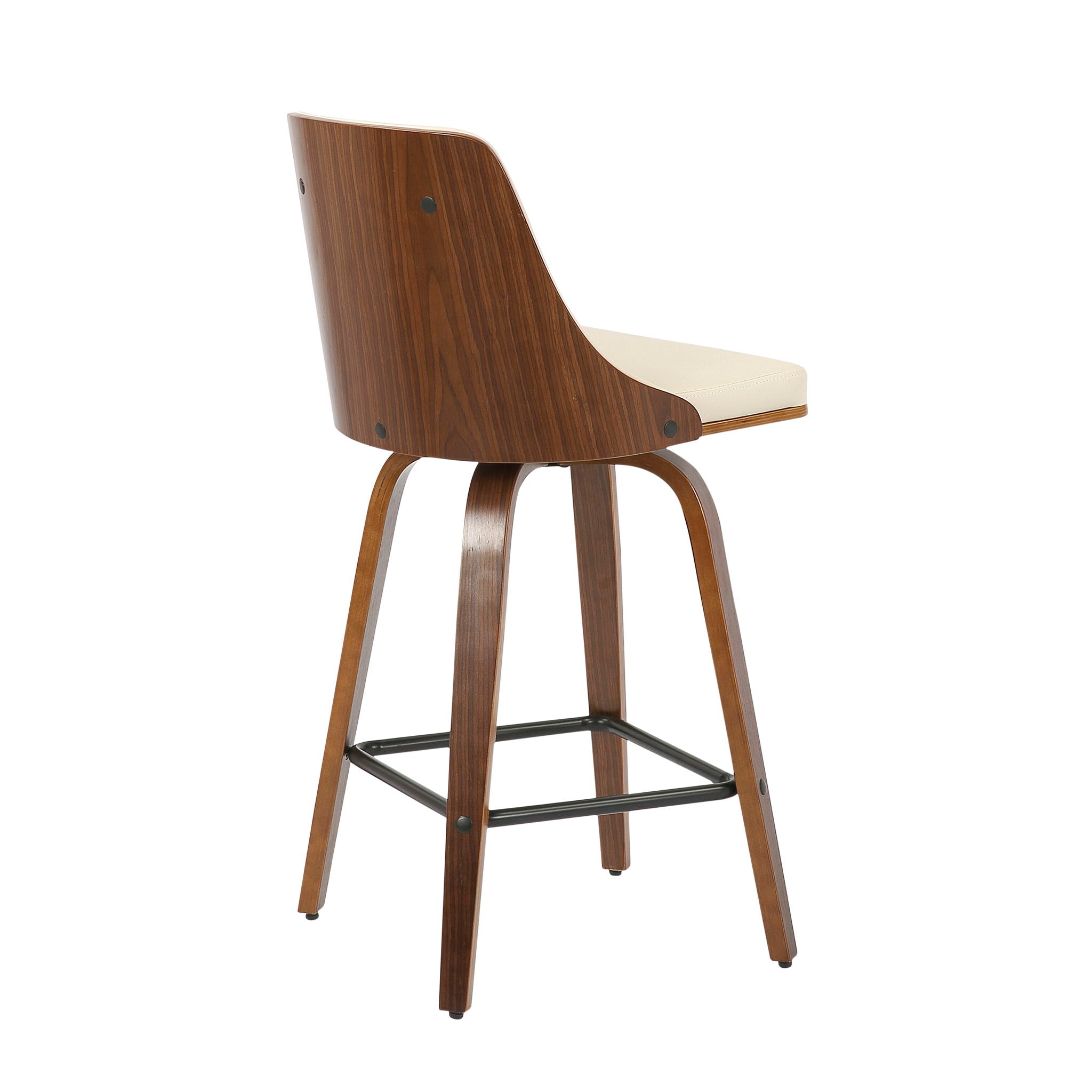 Gianna - Mid Century Modern Counter Stool (Set of 2) - Best Buy Furniture