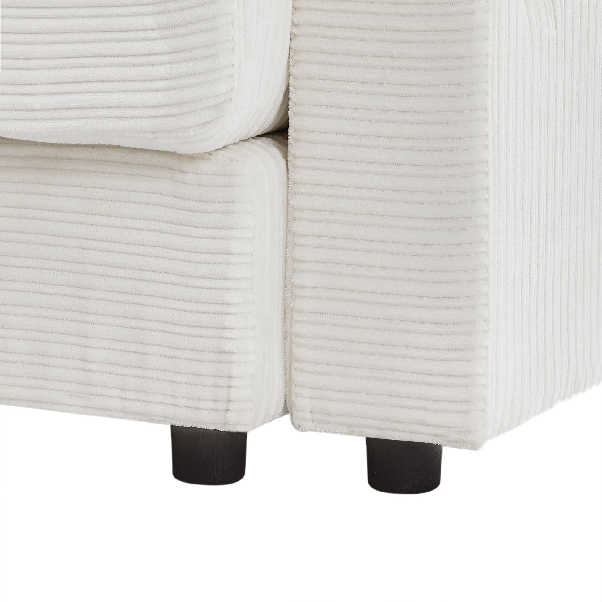 Modern Style Loveseat Sofa Sectional Sofa Couch With Storage Space, A Movable Ottoman, Two USB Ports, Two Cup Holders, A Phone Holder For Living Room - Best Buy Furniture