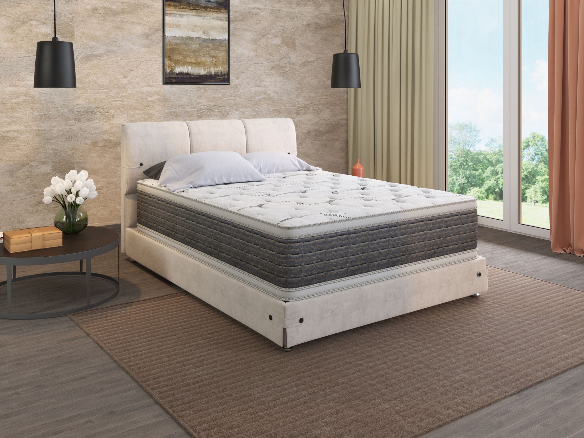 Dream Flex - 14.5" Two Sided Pillow Top Mattress - Best Buy Furniture