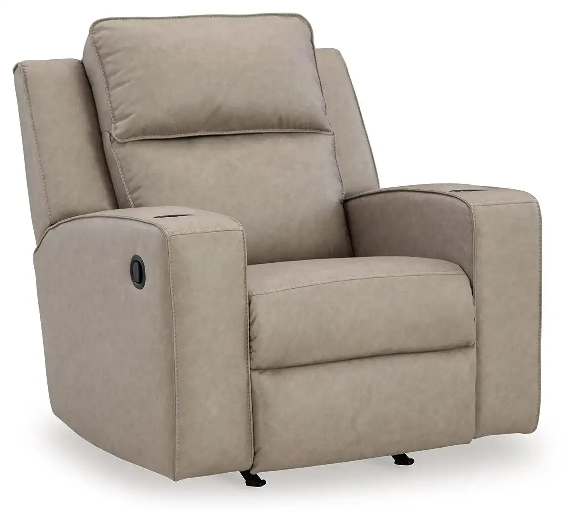 Lavenhorne - Rocker Recliner - Pebble - Best Buy Furniture
