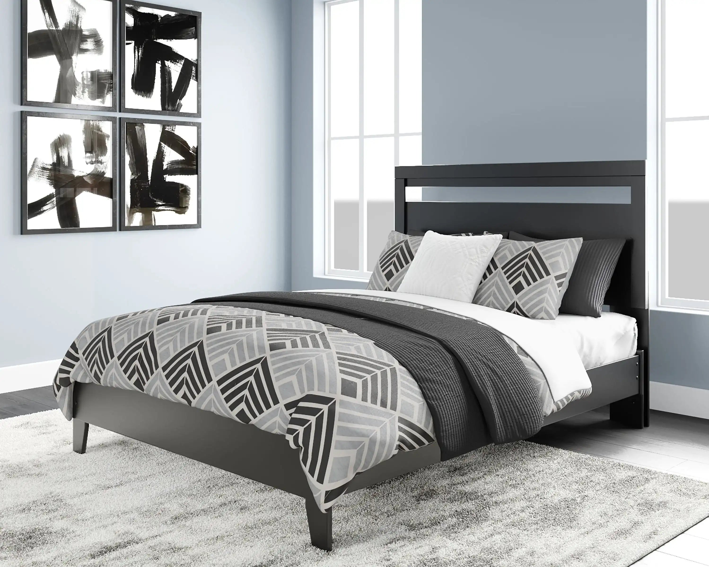 Finch - Panel Platform Bed - Best Buy Furniture
