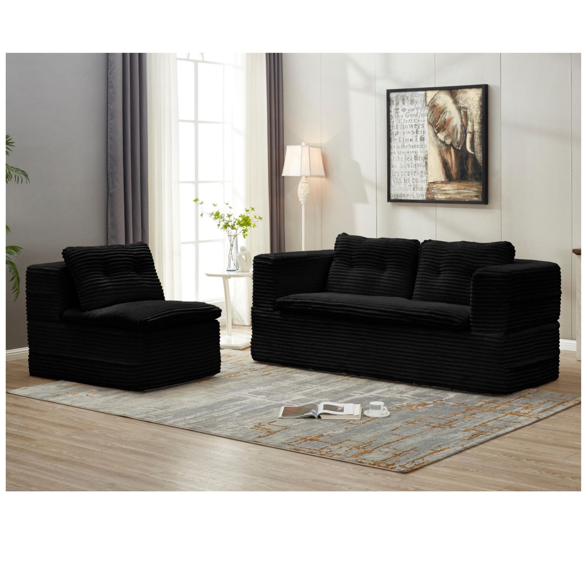 Multi Functional Sectional Sofa Bed With Independent Chaise Lounge And Functional Blanket - Best Buy Furniture