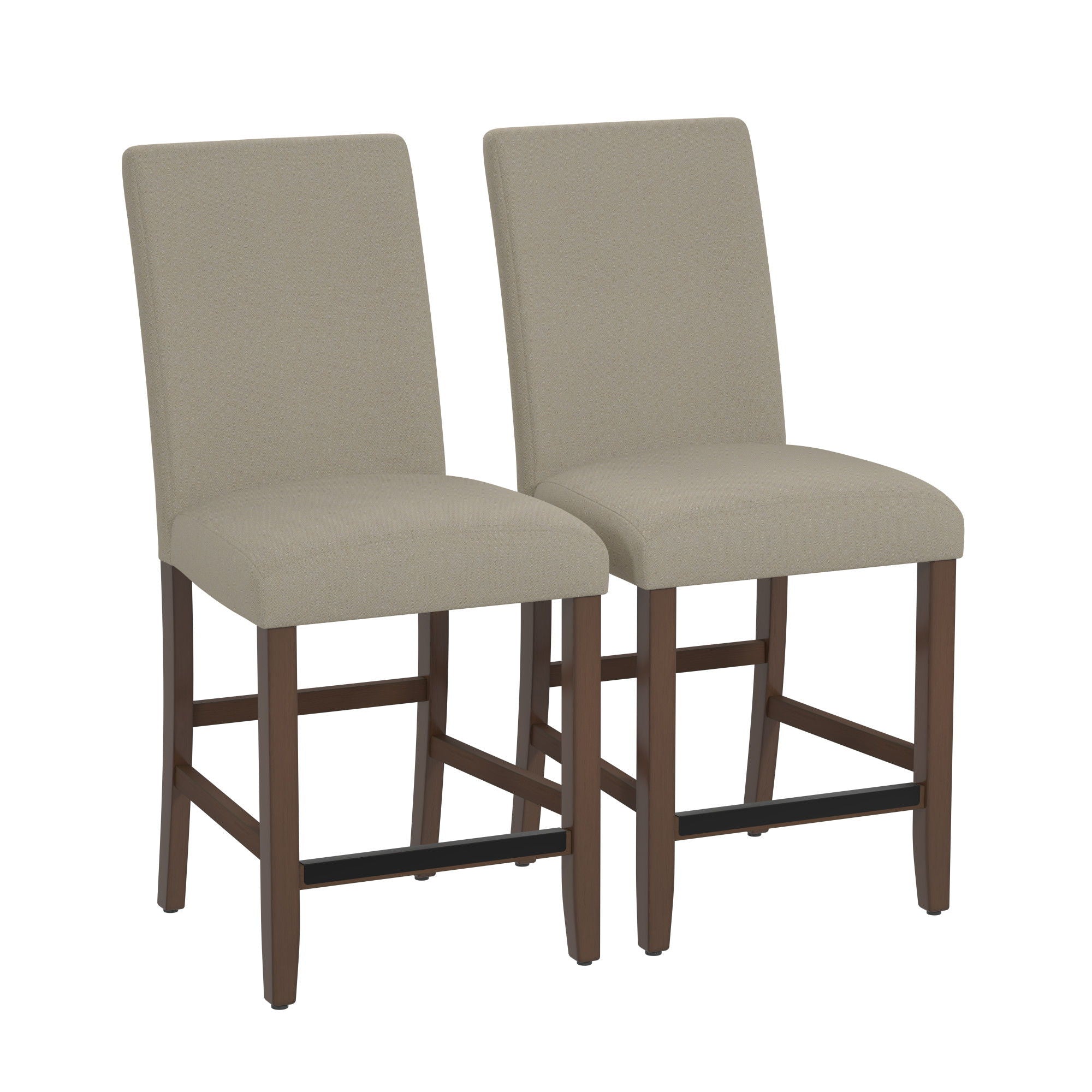Zeph - Upholstered Barstools (Set of 2) - Best Buy Furniture