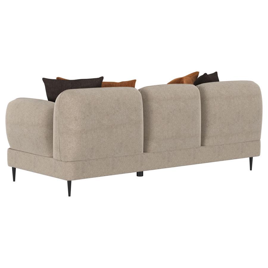 Jade - 2 Piece Chenille Upholstered Sofa Set - Best Buy Furniture