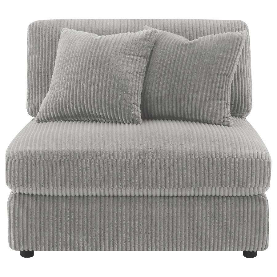 Blaine - Upholstered Armless Chair - Best Buy Furniture