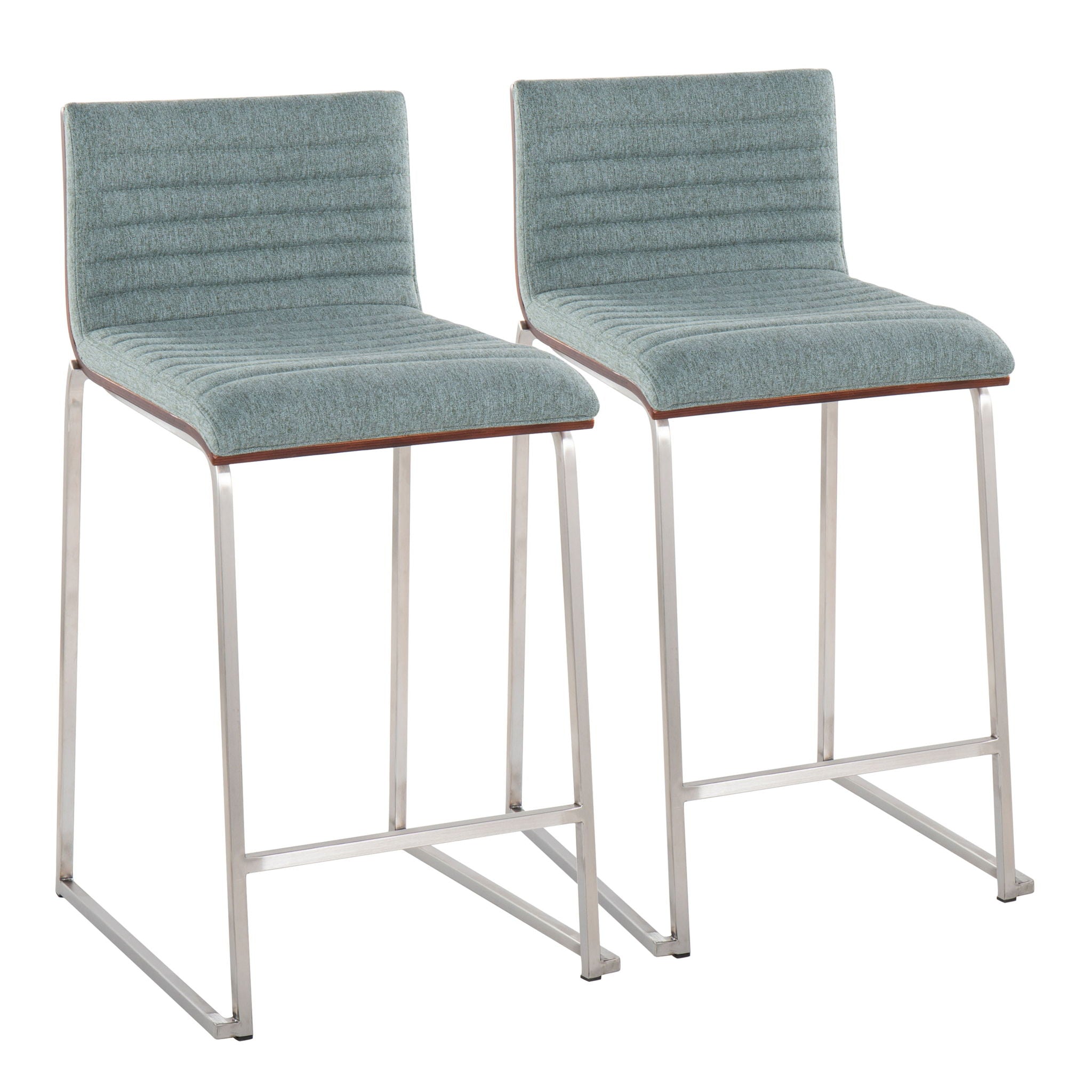 Mason Mara - Contemporary Fixed Height Counter Stool (Set of 2) - Best Buy Furniture
