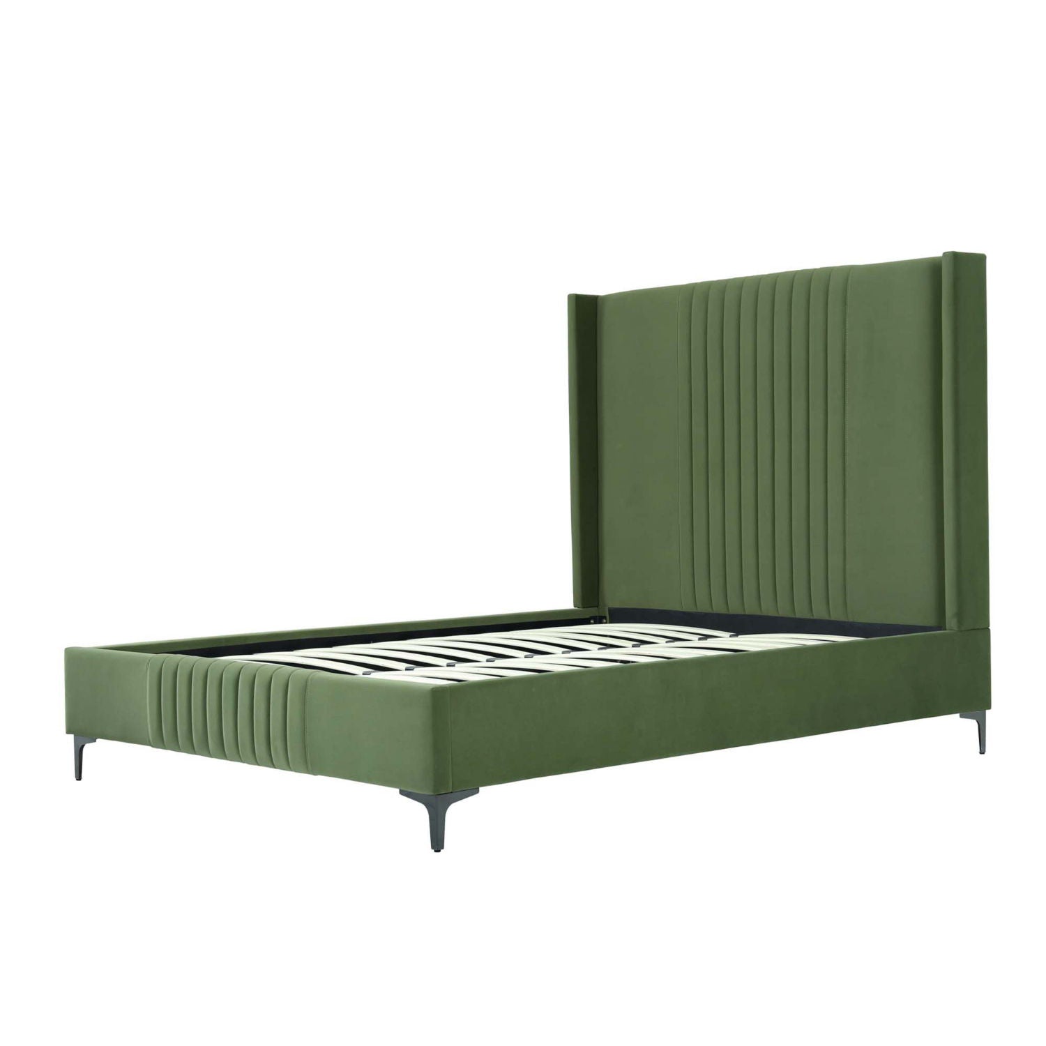 Promenade - Bed With Upholstered Headboard And Slats