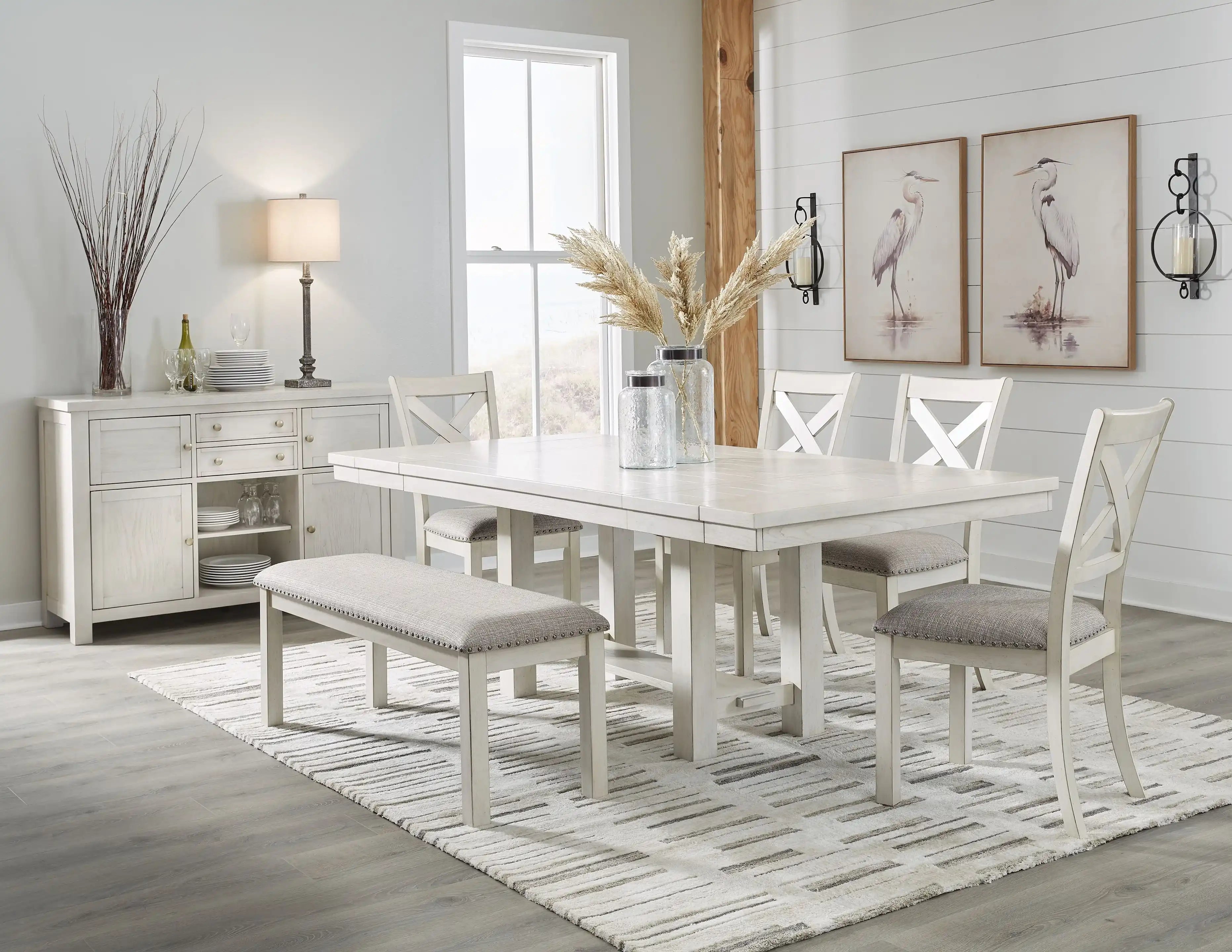 Robbinsdale - Rectangular Dining Room Extension Table Set - Best Buy Furniture