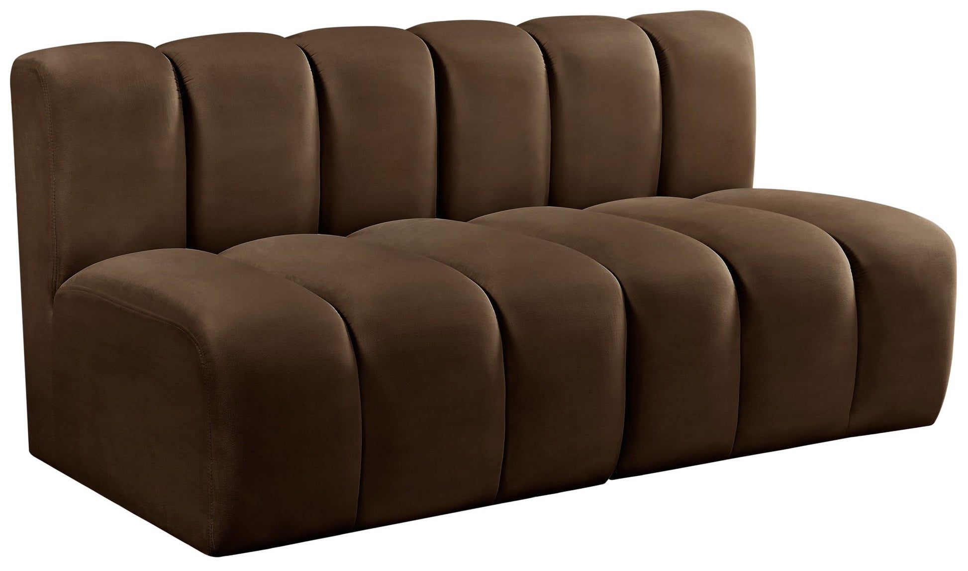 Arc - Velvet 2 Seats Modular Sofa - Best Buy Furniture