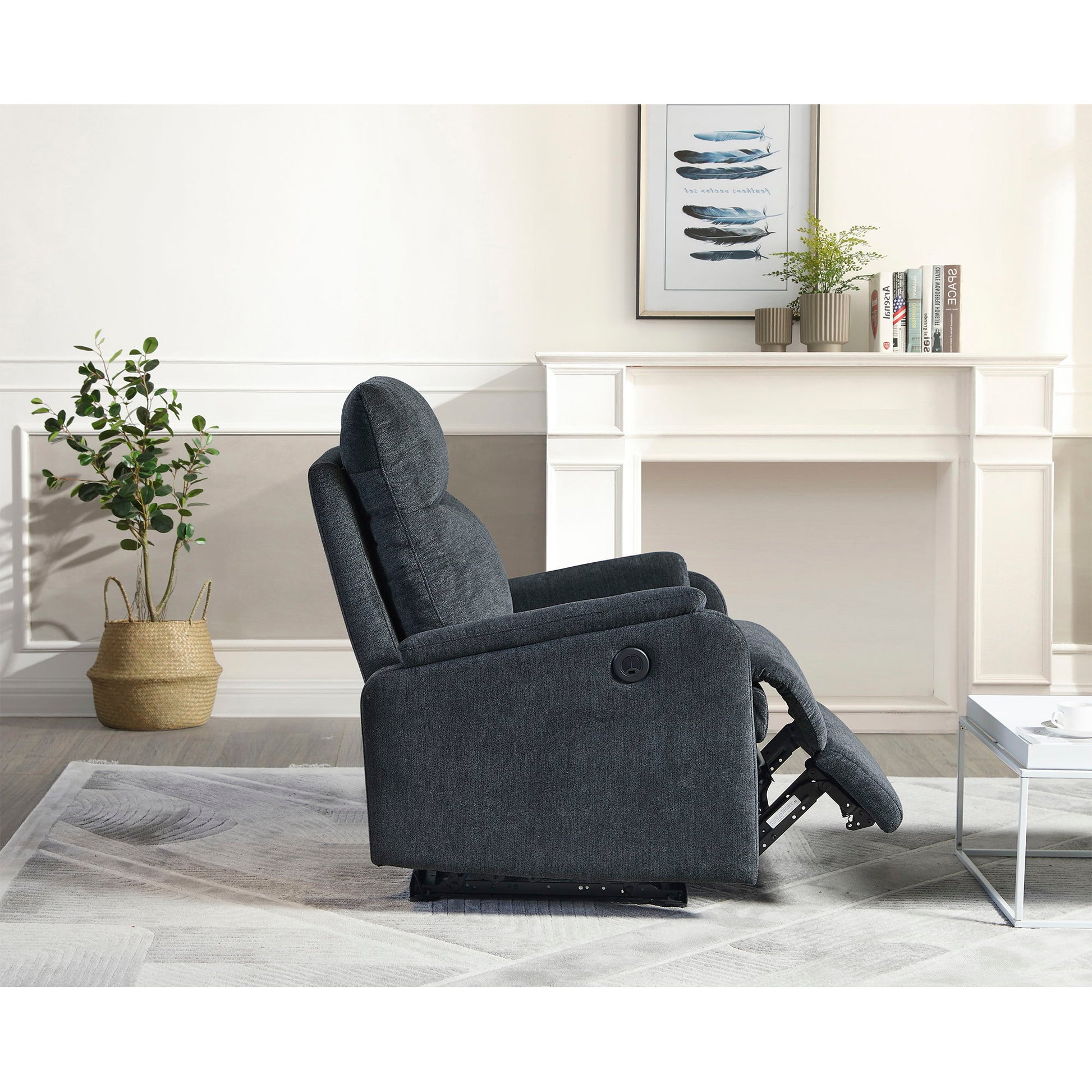 Recliner Chair With Power Function Easy Control Big Stocks, Recliner Single Chair For Living Room, Bed Room - Best Buy Furniture