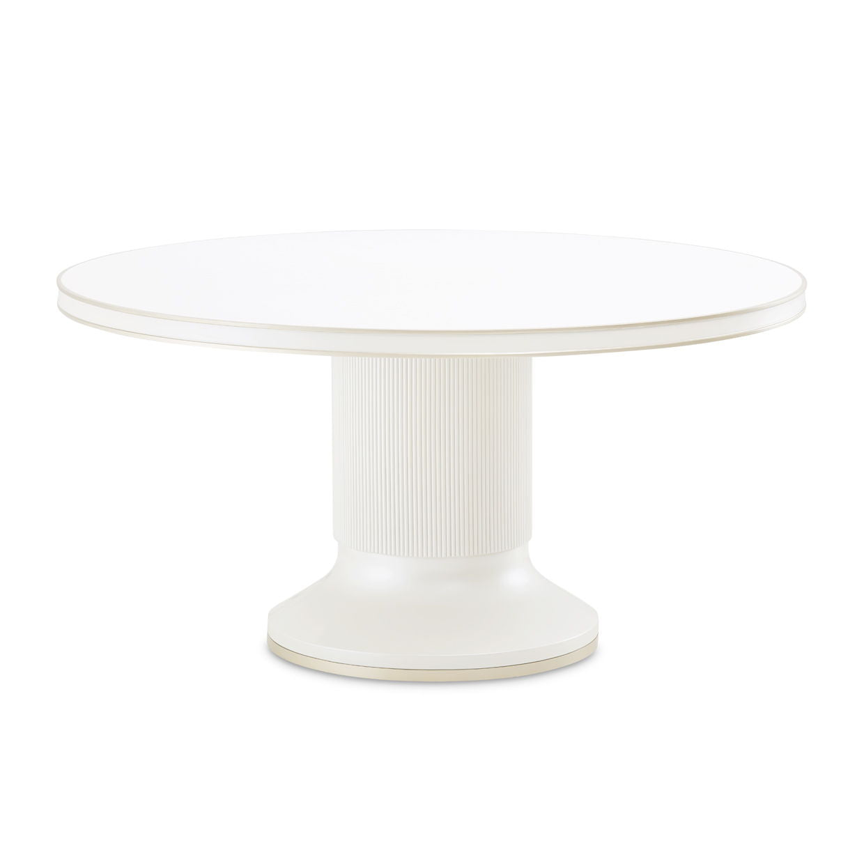 La Marisia - Round Dining Table - Creamy Pearl - Best Buy Furniture