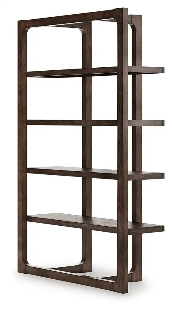 Breckington - Bookcase - Dark Brown - Best Buy Furniture