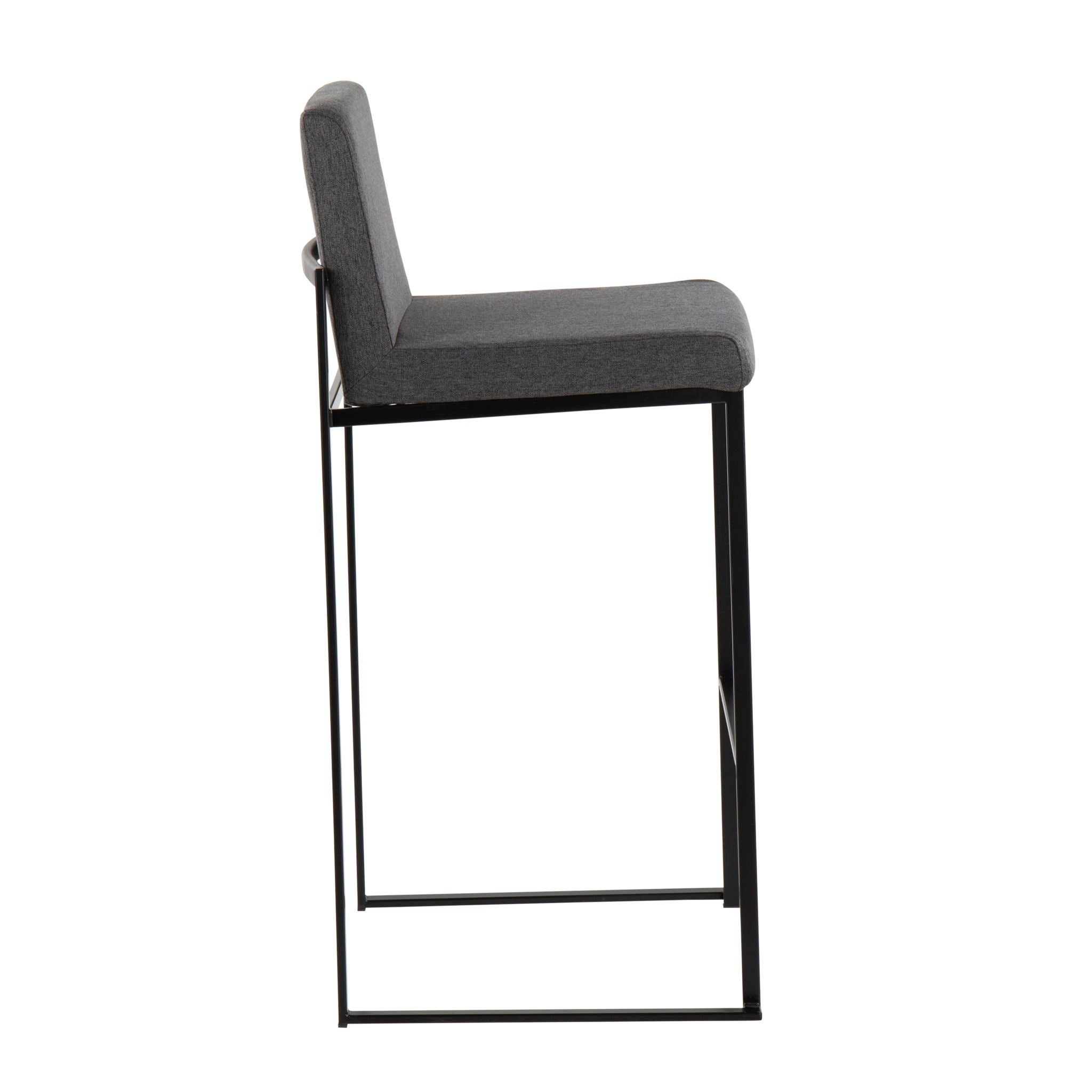 Fuji - Contemporary High Back Barstool Elegant Design - Best Buy Furniture