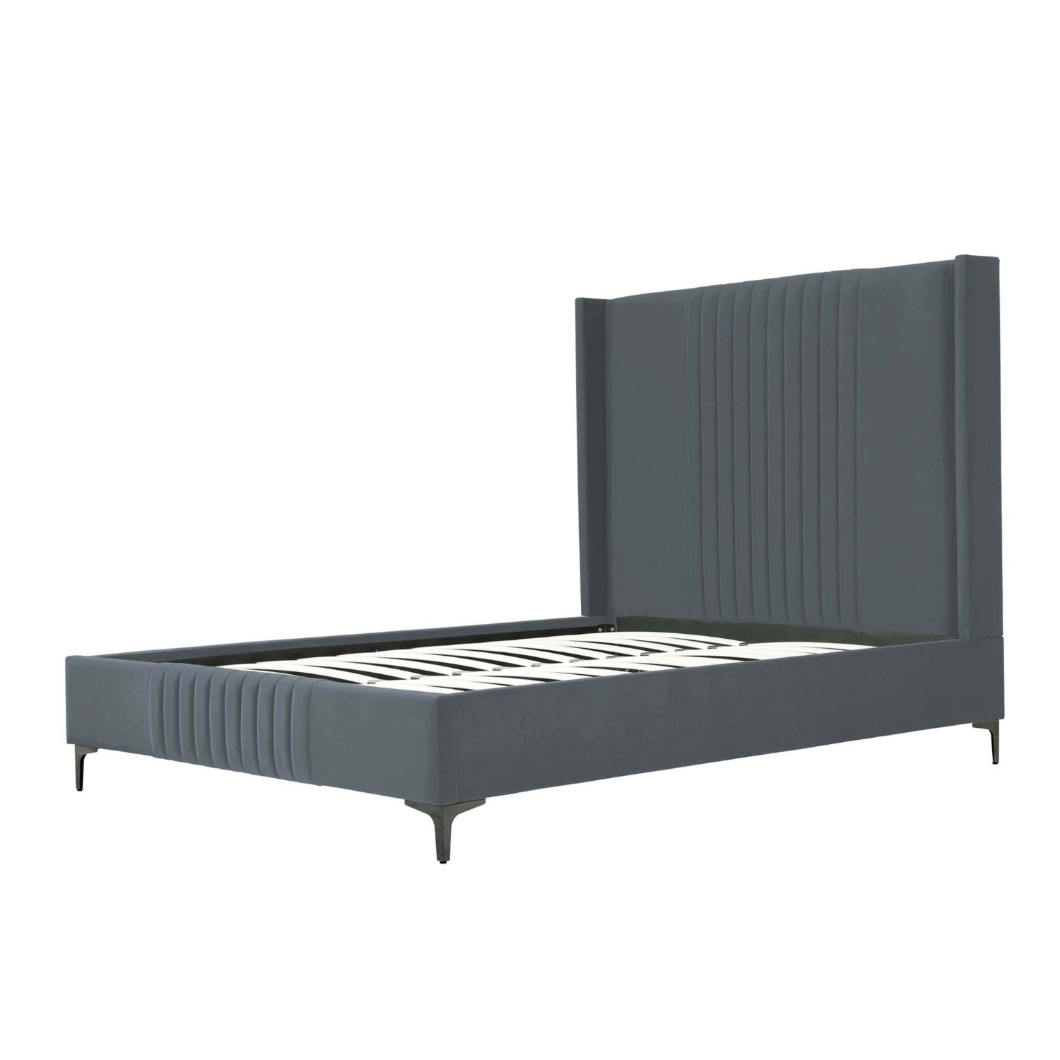 Promenade - Bed With Upholstered Headboard And Slats