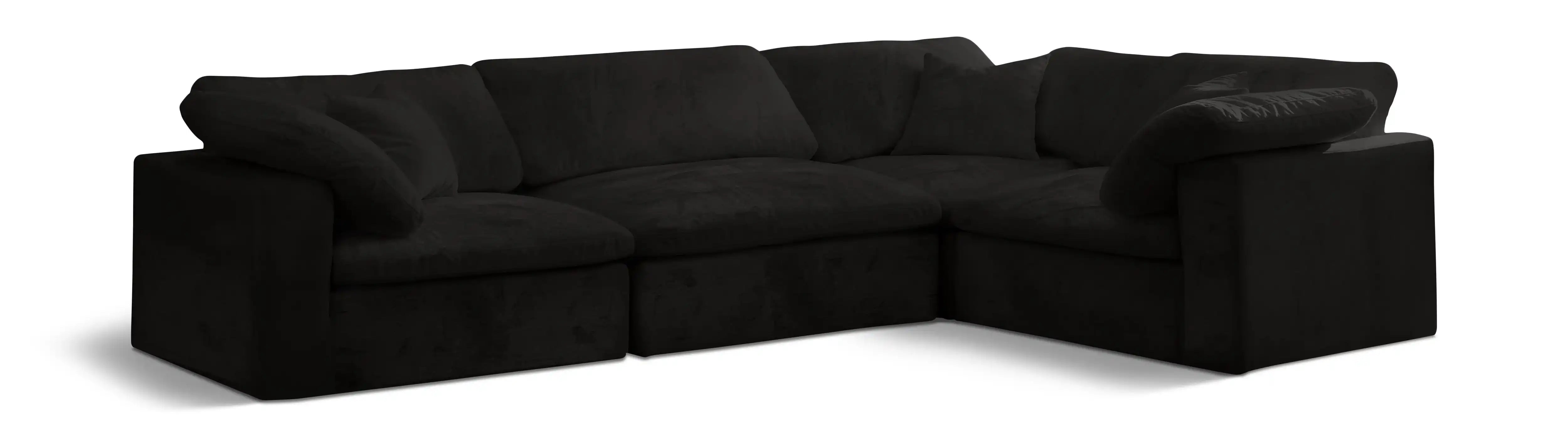 Cozy - 4 Piece Modular Corner Sectional - Best Buy Furniture