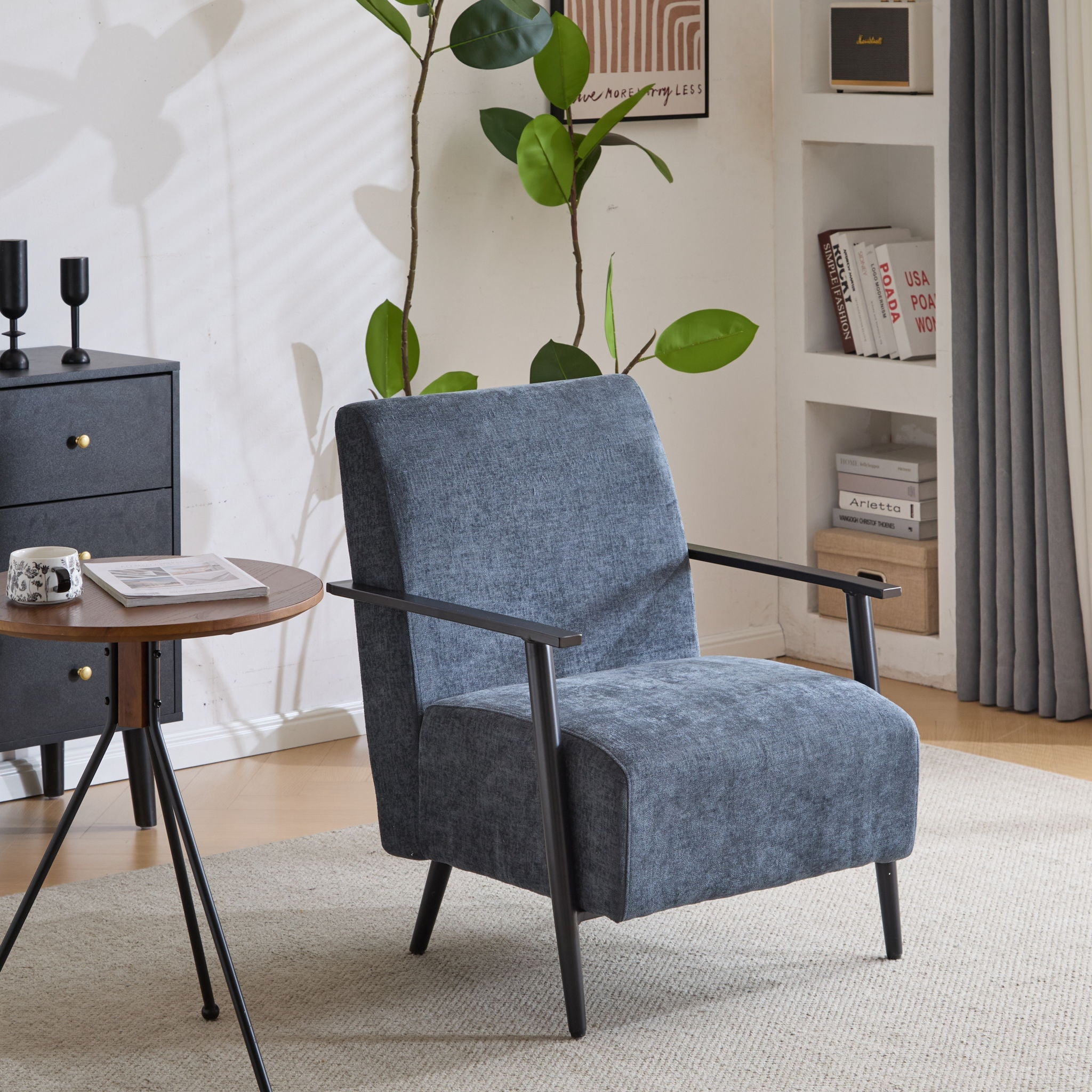 Modern Lounge Chair With Polyester Upholstery - Best Buy Furniture