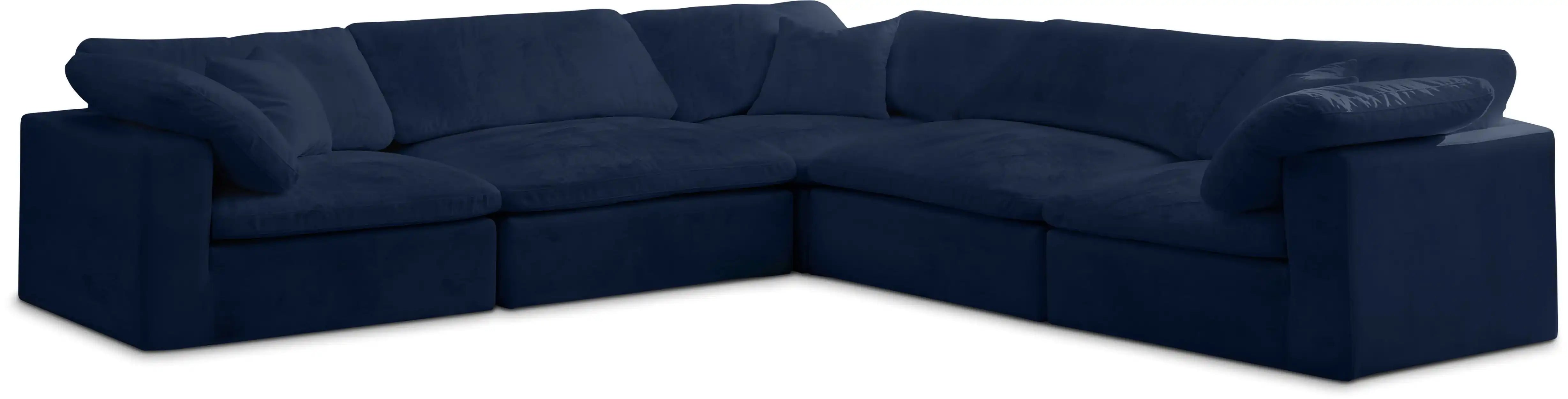 Cozy - 5 Piece Modular Corner Sectional - Best Buy Furniture