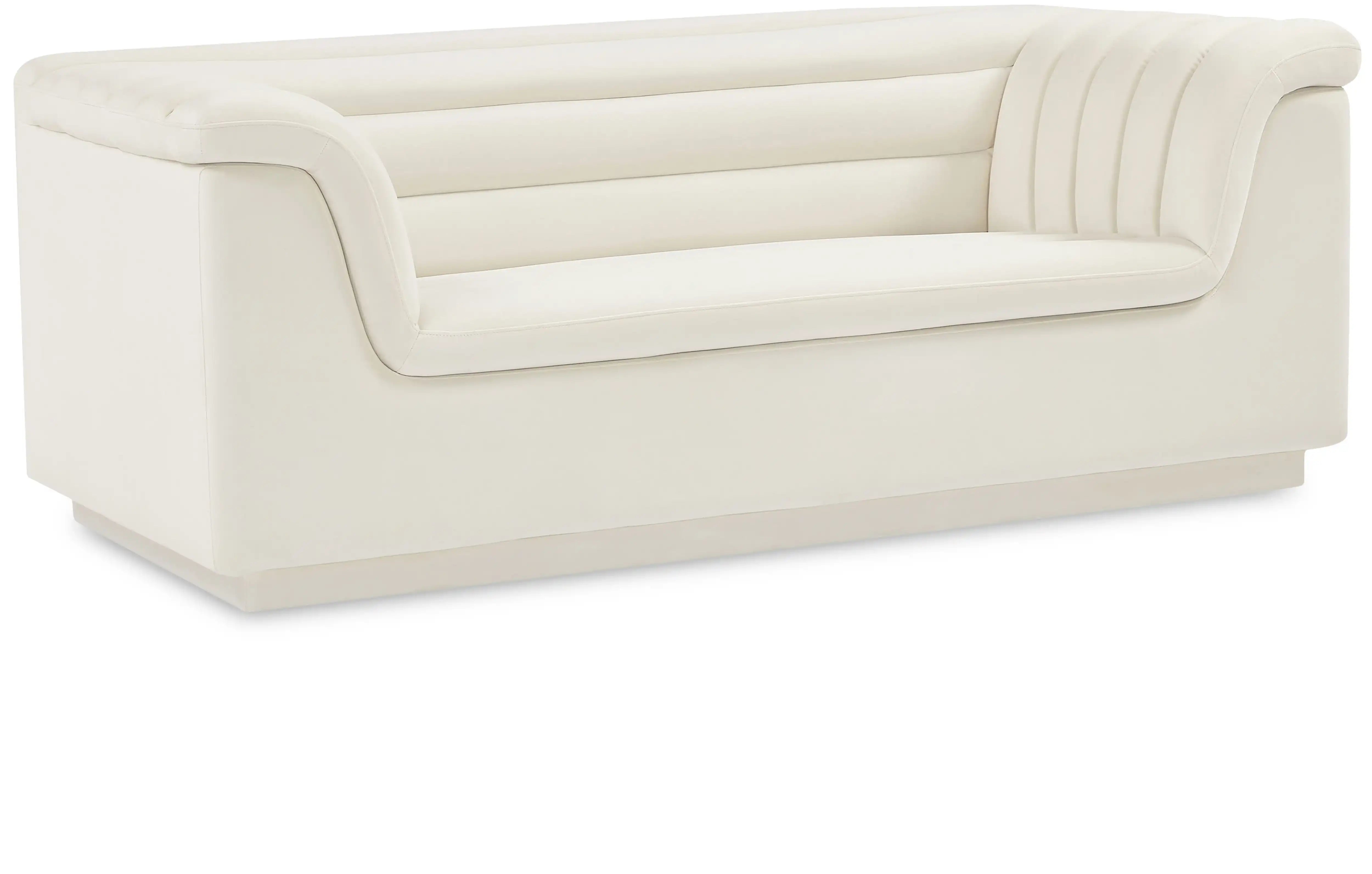 Cascade - Velvet Loveseat - Best Buy Furniture