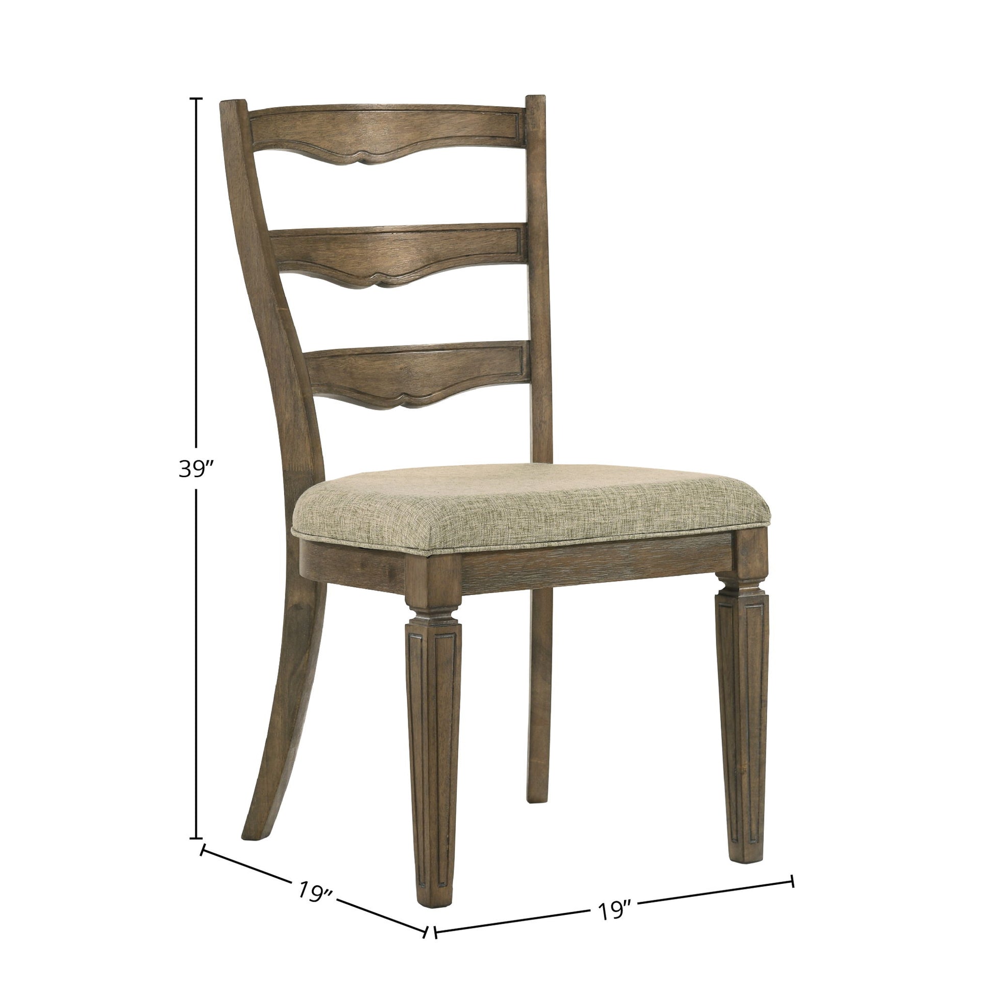Parfield - 7 Pieces Dining Room Set - Light Brown / Oak - Best Buy Furniture