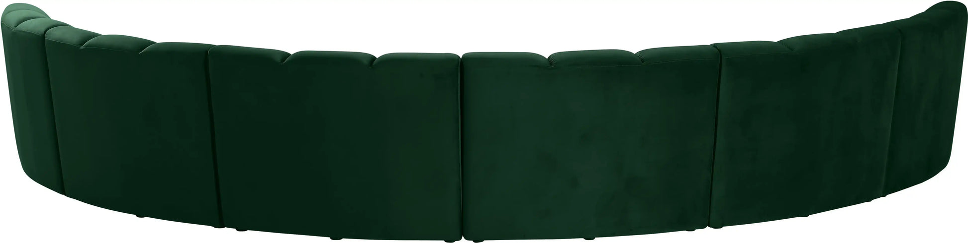 Infinity - 6 Piece Velvet Modular Sectional - Best Buy Furniture