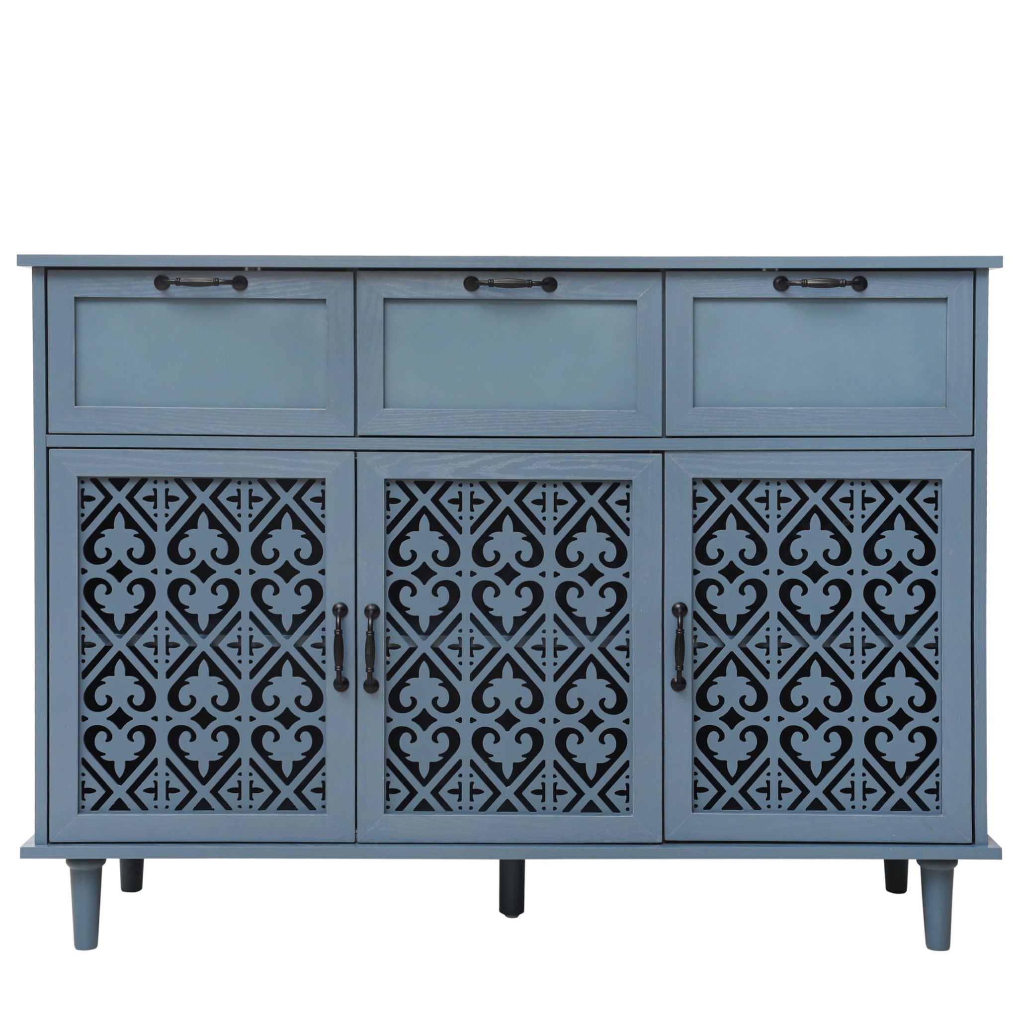 3 Door 3 Drawer Elegant Cabinet - Best Buy Furniture
