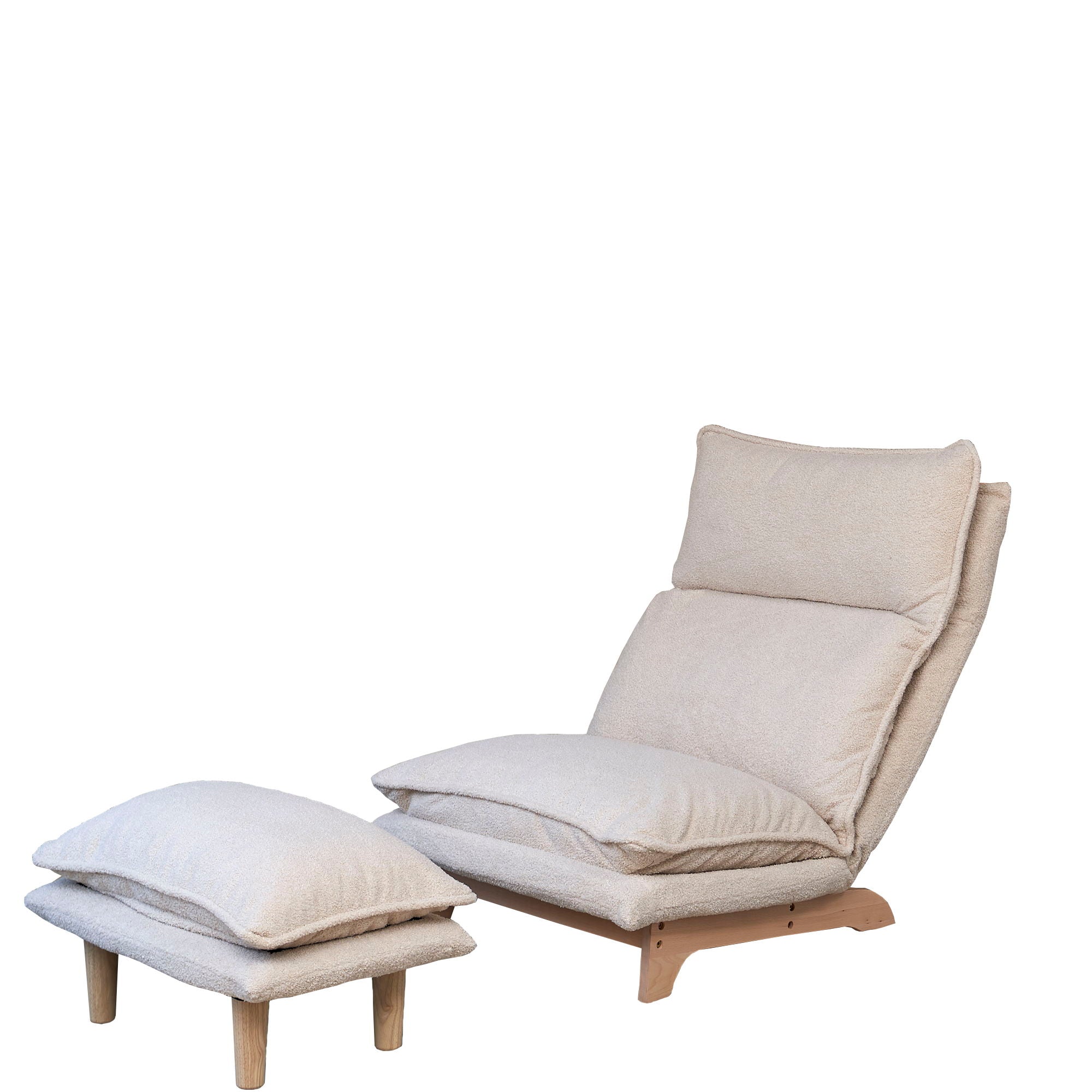 Single Lazy Sofa Chair Leisure Foldable Reclining Chair - Best Buy Furniture