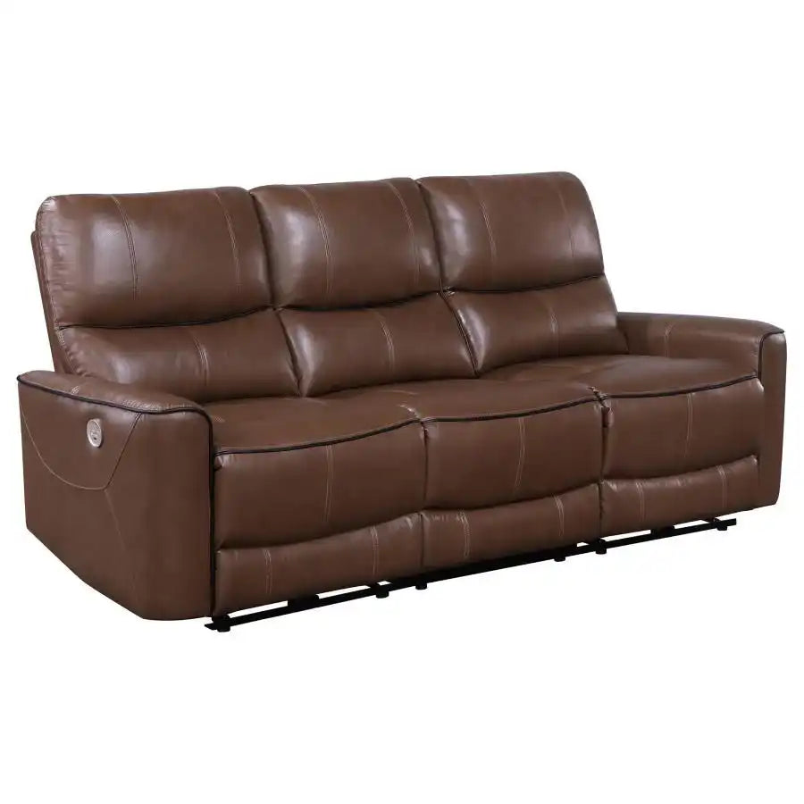 Greenfield - Upholstered Power Reclining Sofa - Best Buy Furniture