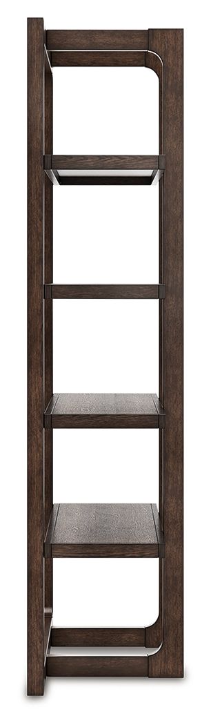 Breckington - Bookcase - Dark Brown - Best Buy Furniture