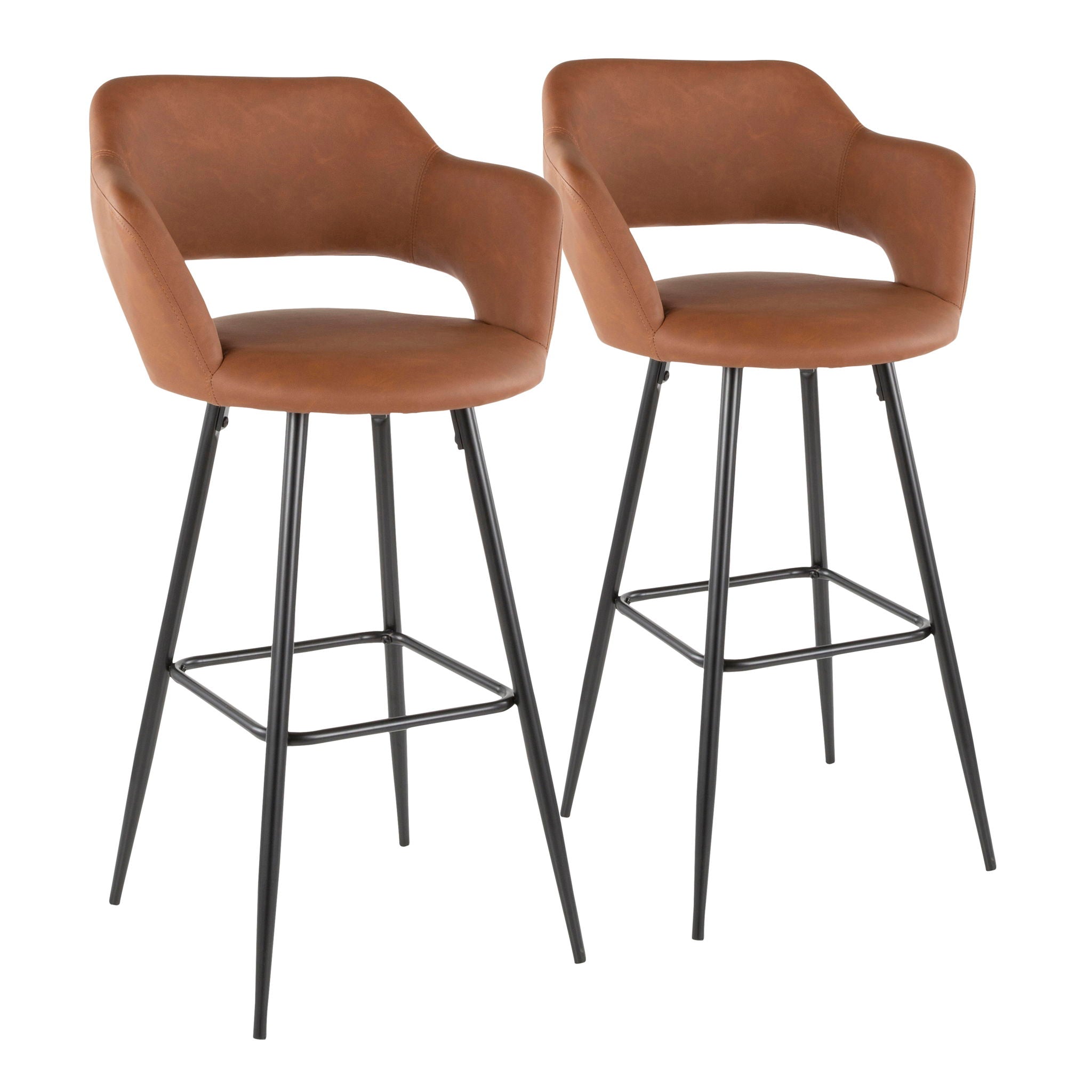 Margarite - Contemporary Barstool (Set of 2) - Best Buy Furniture