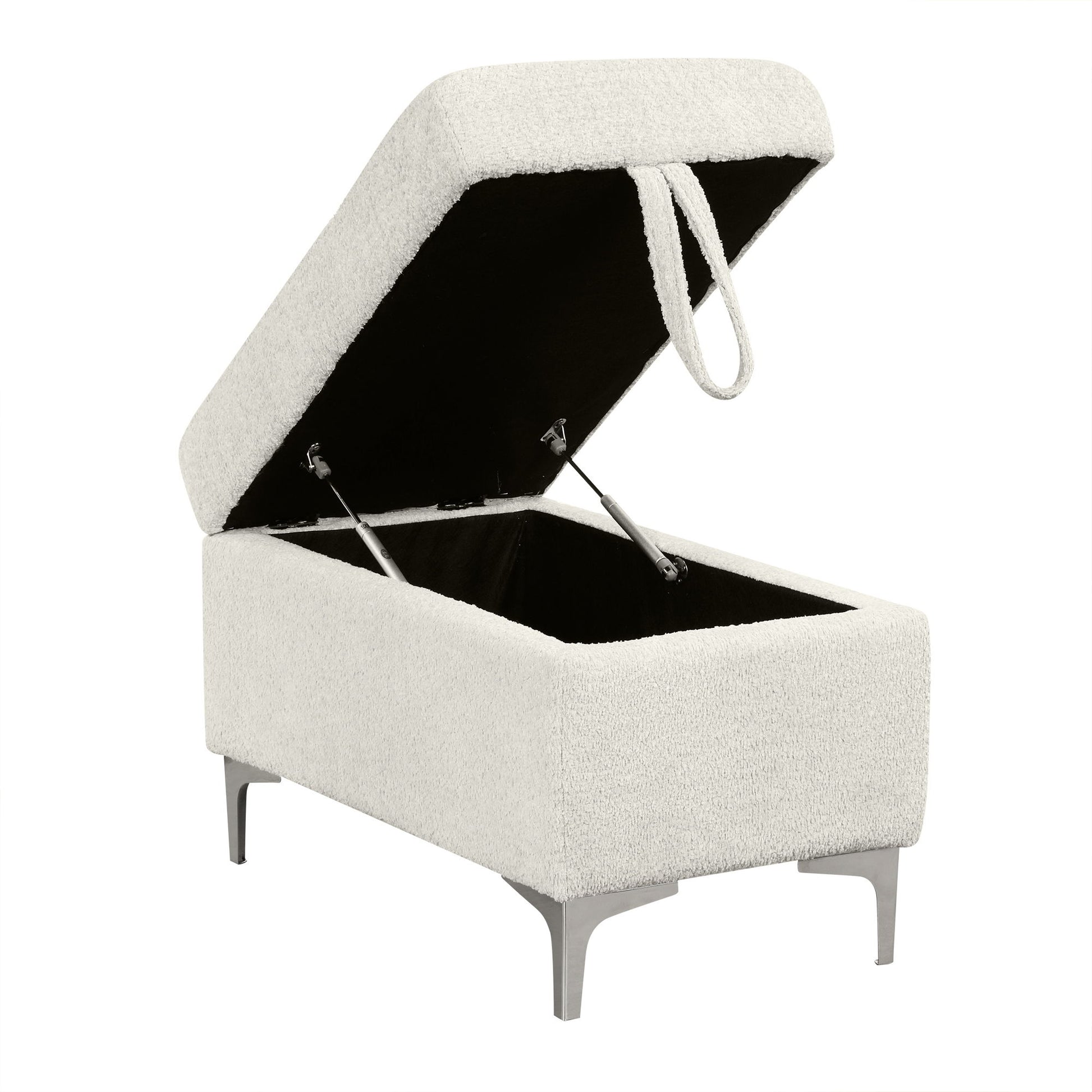Versatile L Shaped Sofa Bed With Storage, Cup Holders, USB Ports Chenille - Best Buy Furniture