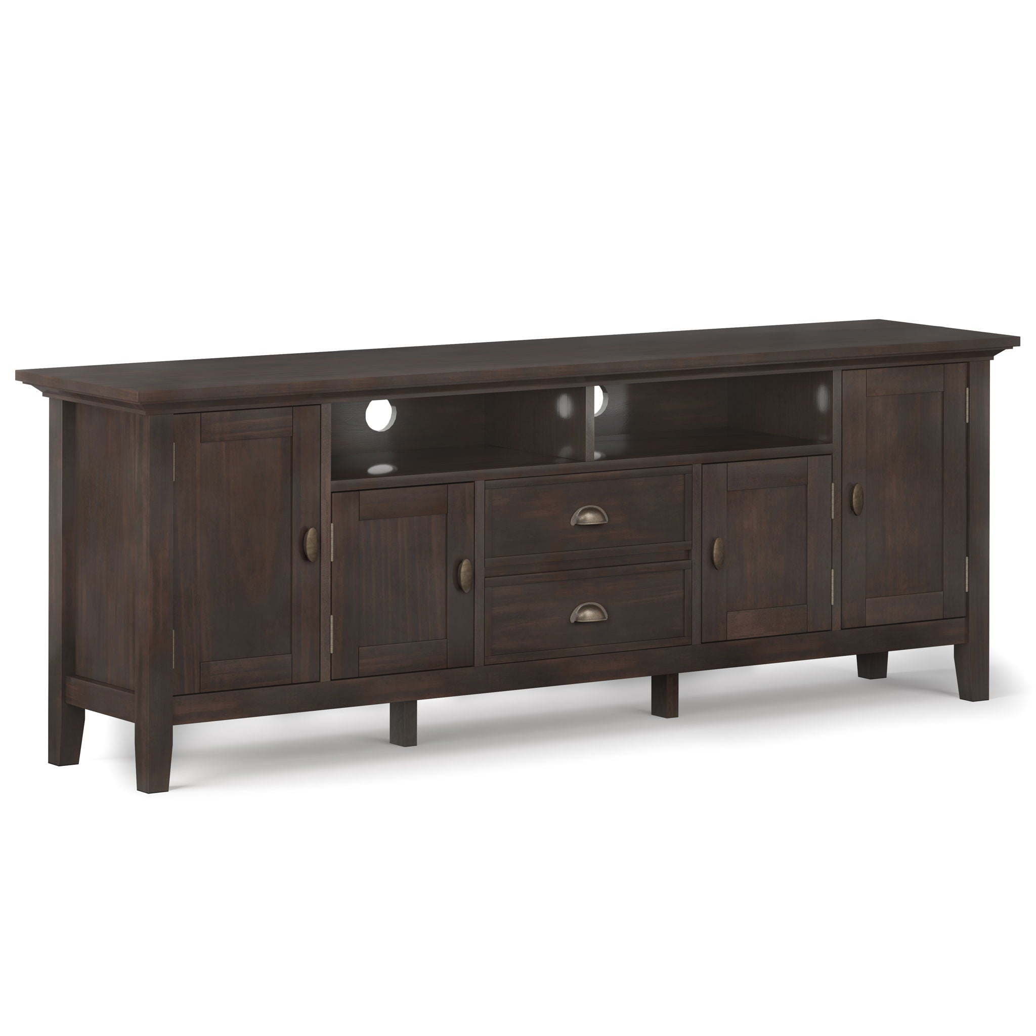 Redmond - Handcrafted TV Media Stand - Best Buy Furniture