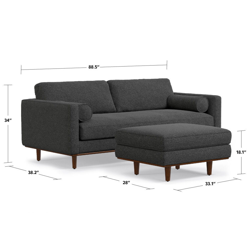 Morrison - Sofa And Ottoman Set - Best Buy Furniture