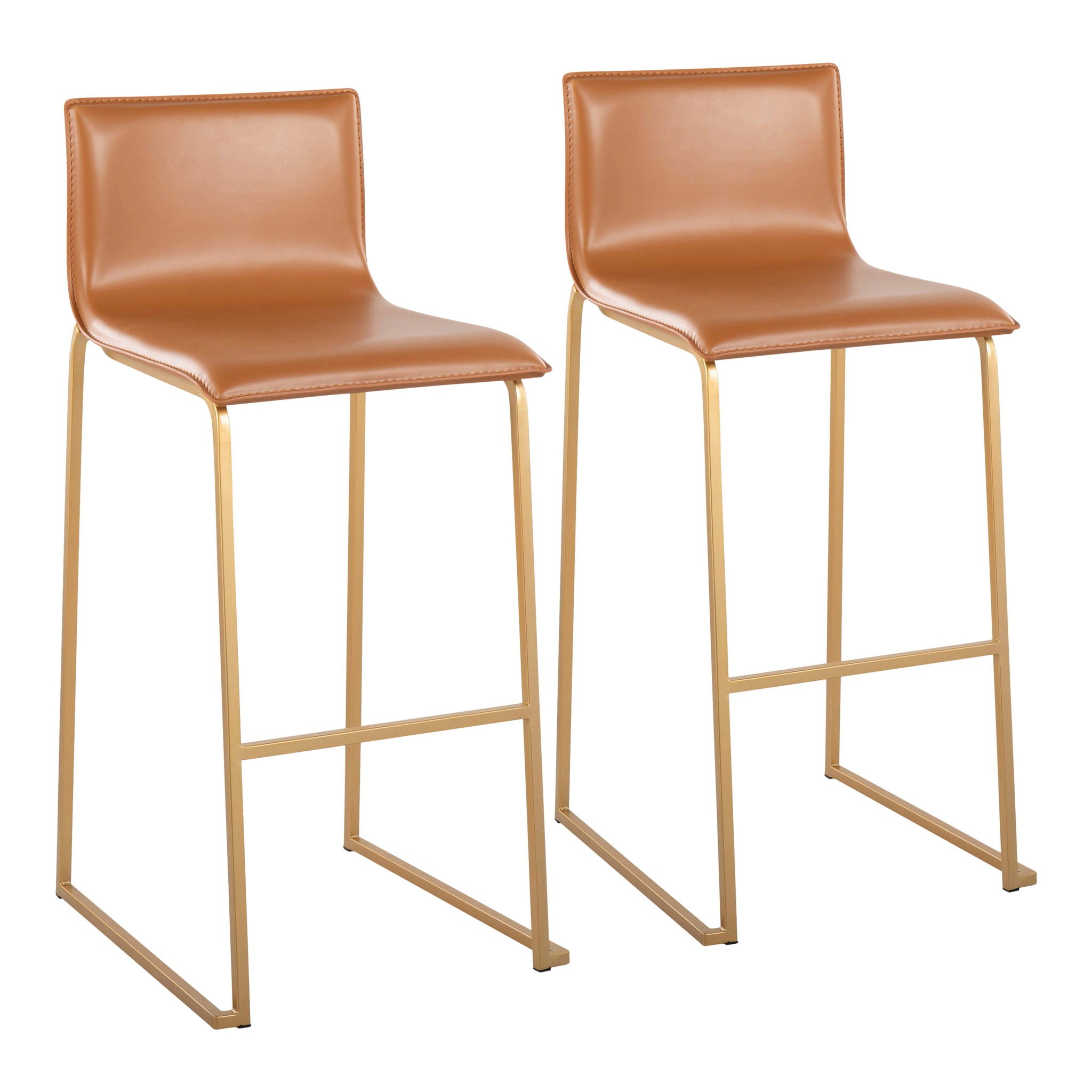 Mara - Contemporary Upholstered Barstool (Set of 2) - Best Buy Furniture