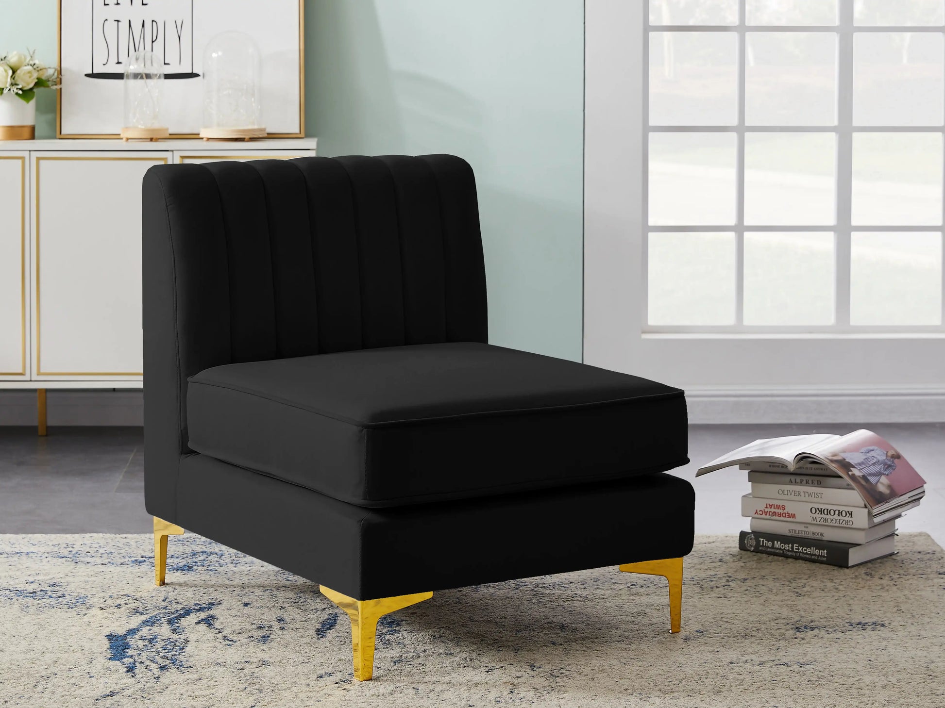 Alina - Armless Chair - Best Buy Furniture