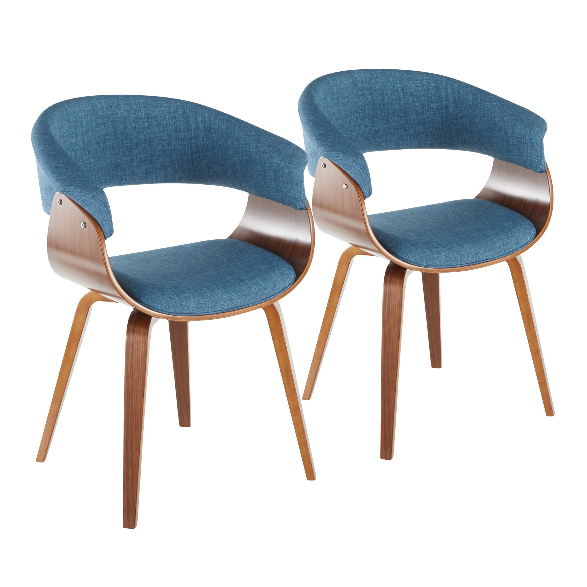 Vintage Mod - Mid Century Modern Dining Chair (Set of 2) - Best Buy Furniture