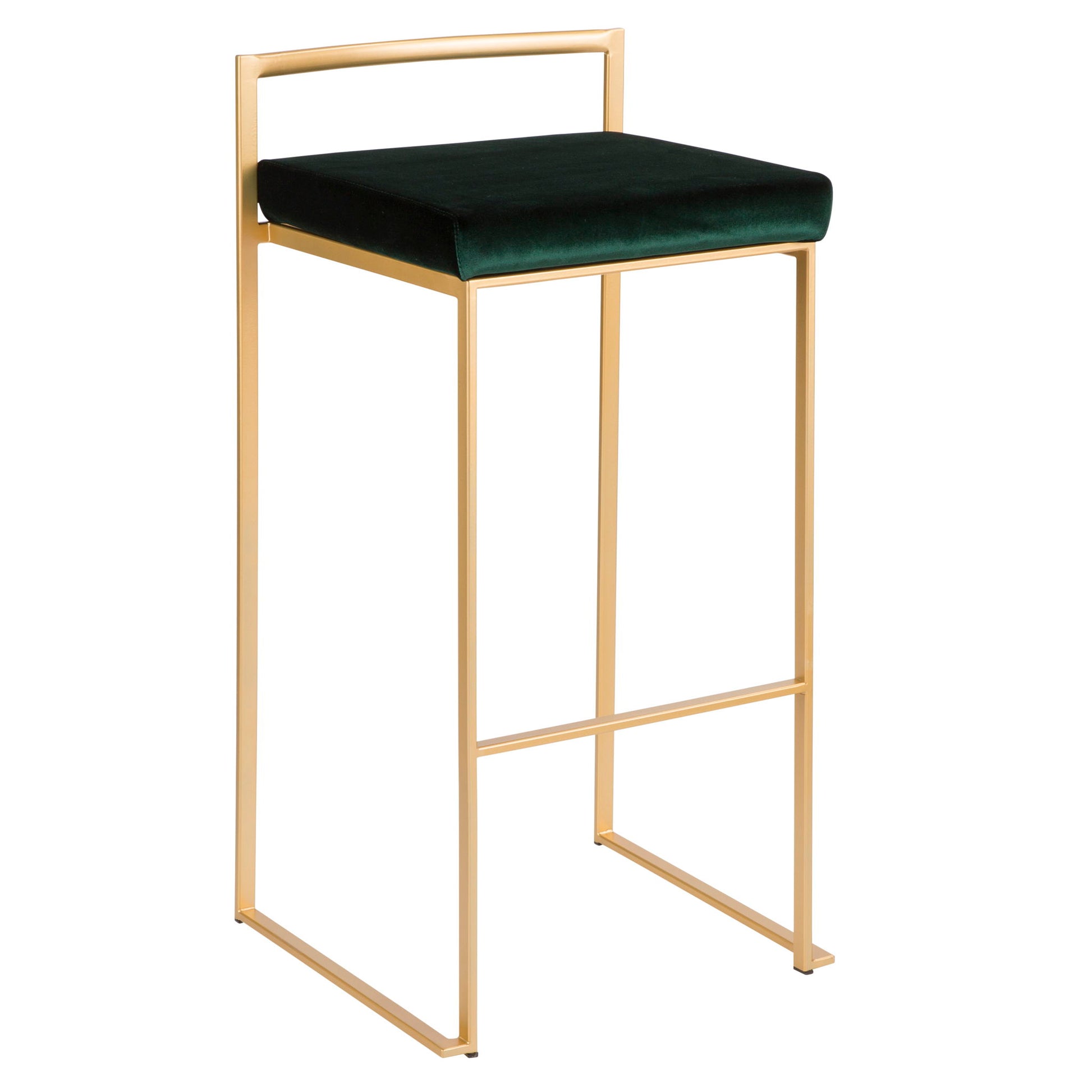 Fuji - Contemporary / Glam & Quality Construction Barstool - Best Buy Furniture