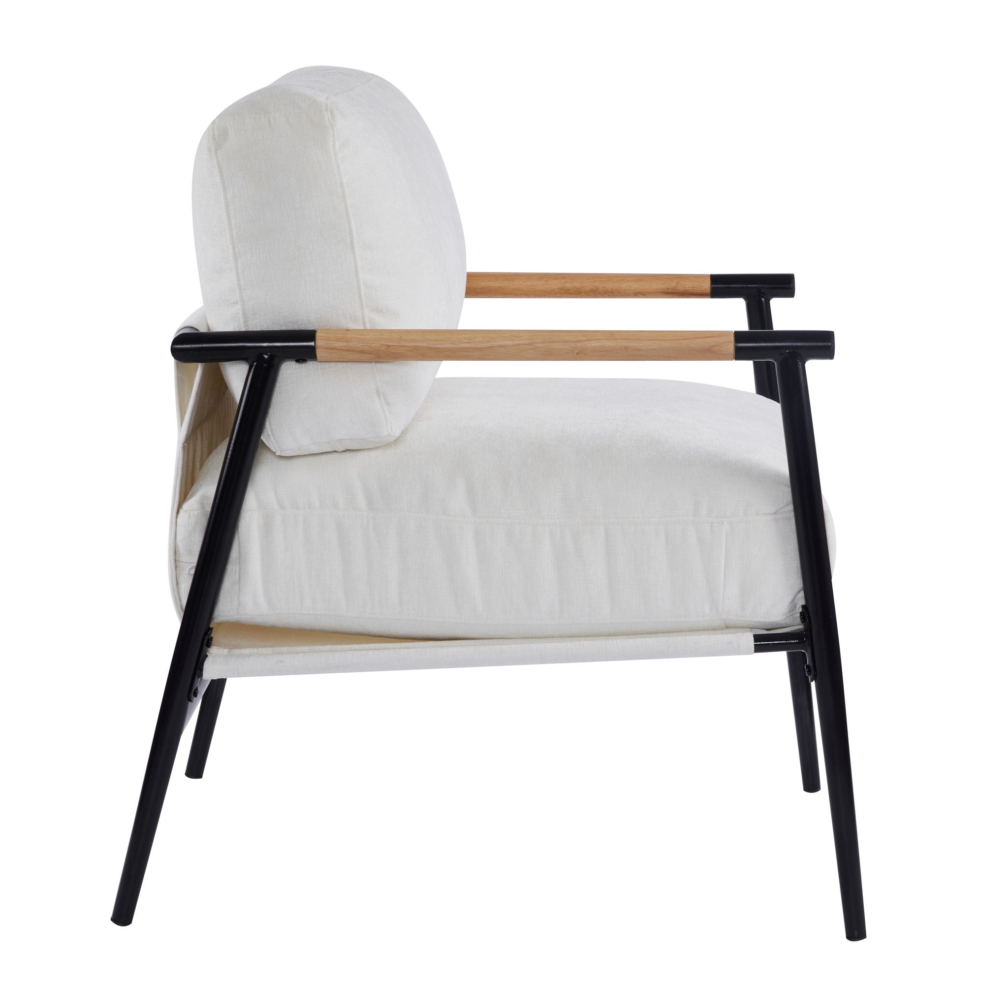 Modern Accent Chair With Plush Cushions, Cozy Seating - Best Buy Furniture