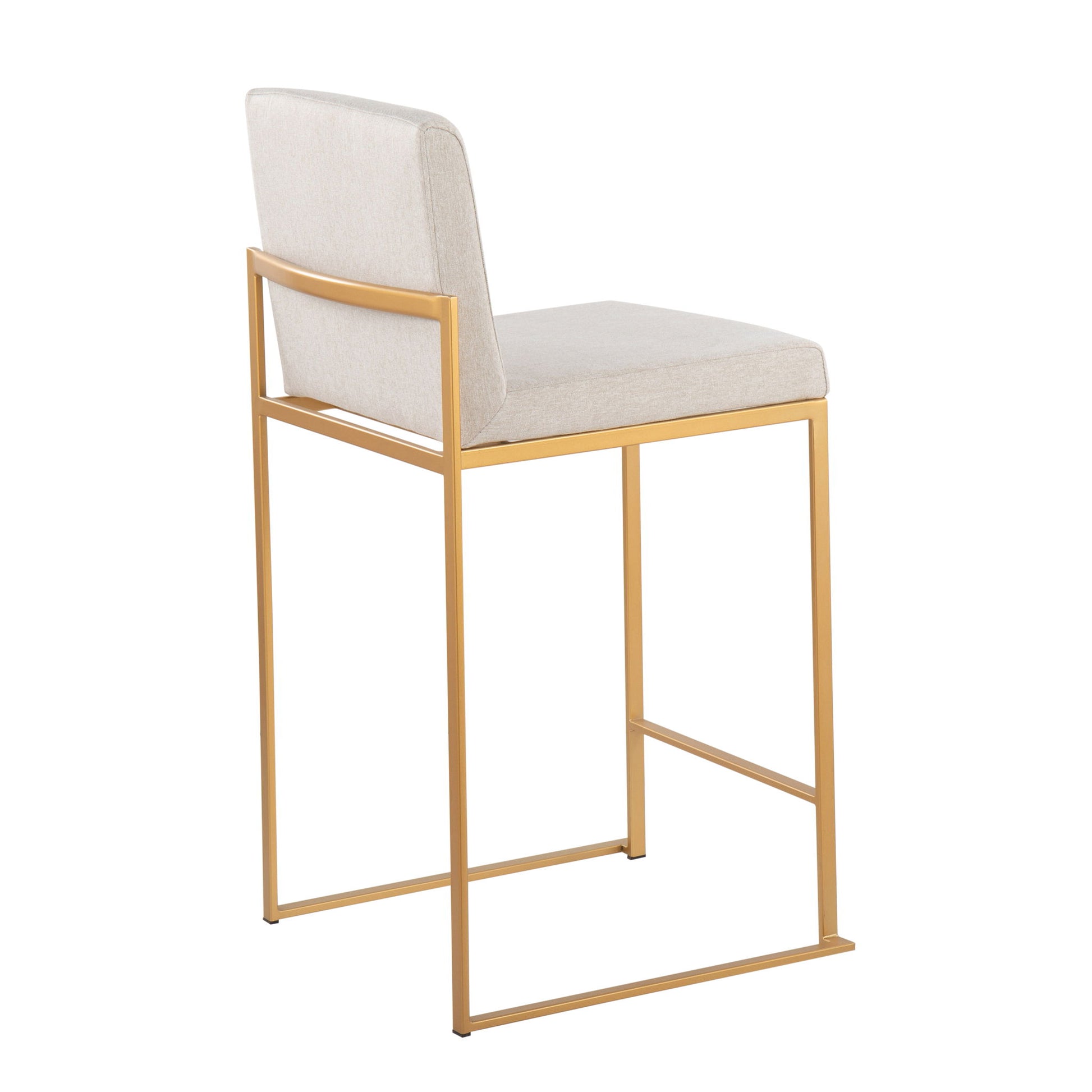 Fuji - Contemporary High Back Stylish Counter Stool - Best Buy Furniture