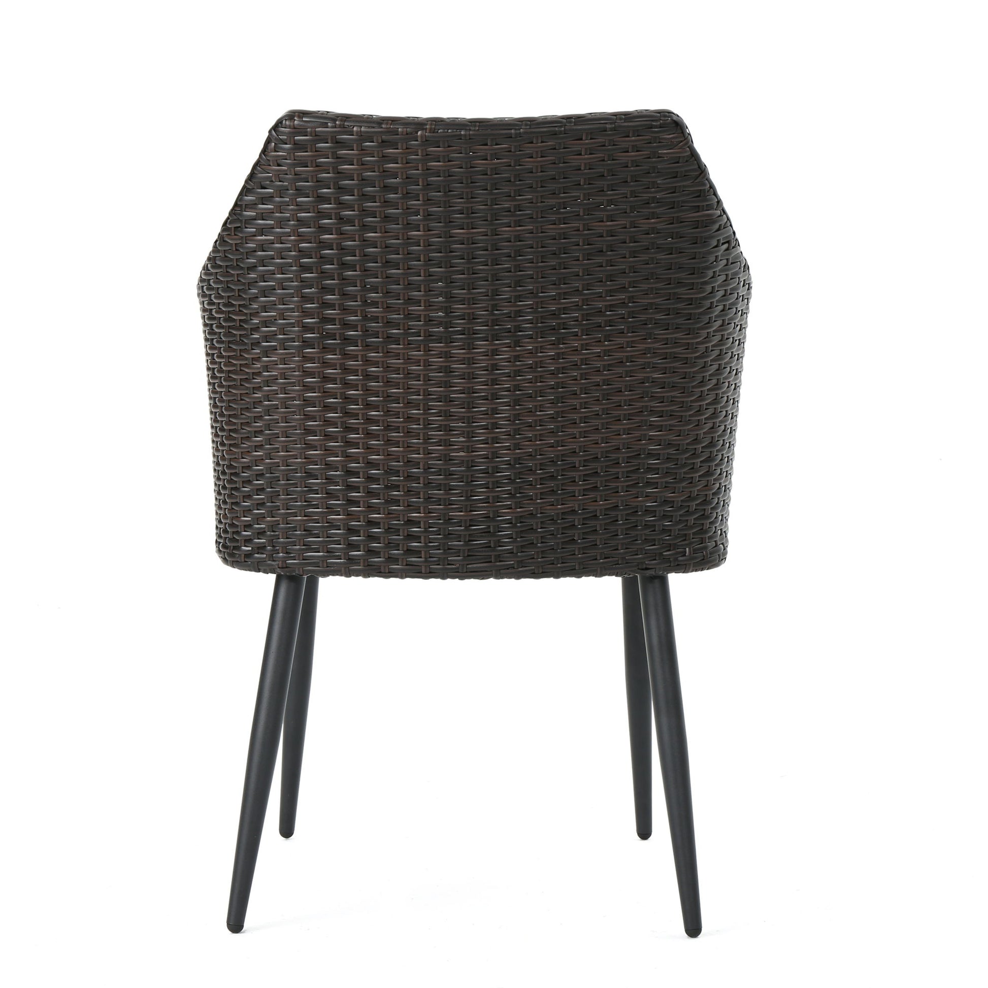 Kenneth - 3 Pieces Chat Set Outdoor Furniture - Brown Multi - Best Buy Furniture