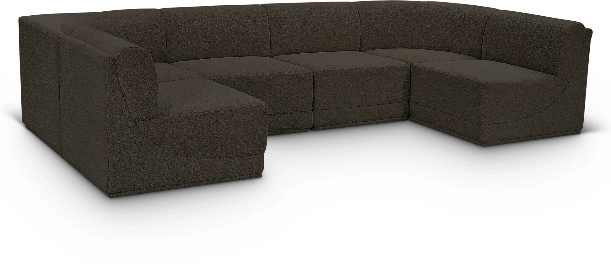 Ollie - 6 Piece Modular Sectional - Best Buy Furniture
